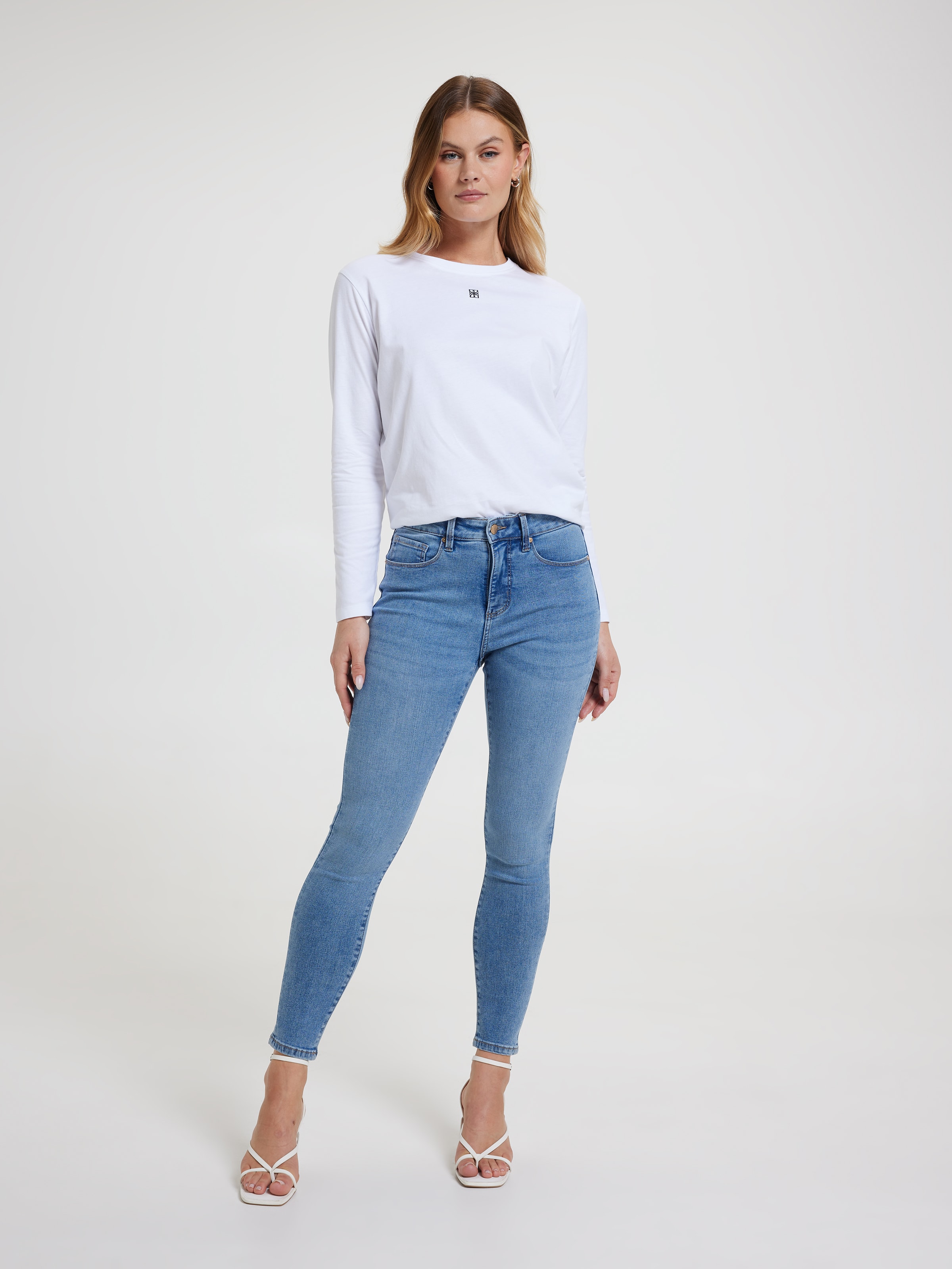 Tatam Long Sleeve Logo Text Tee