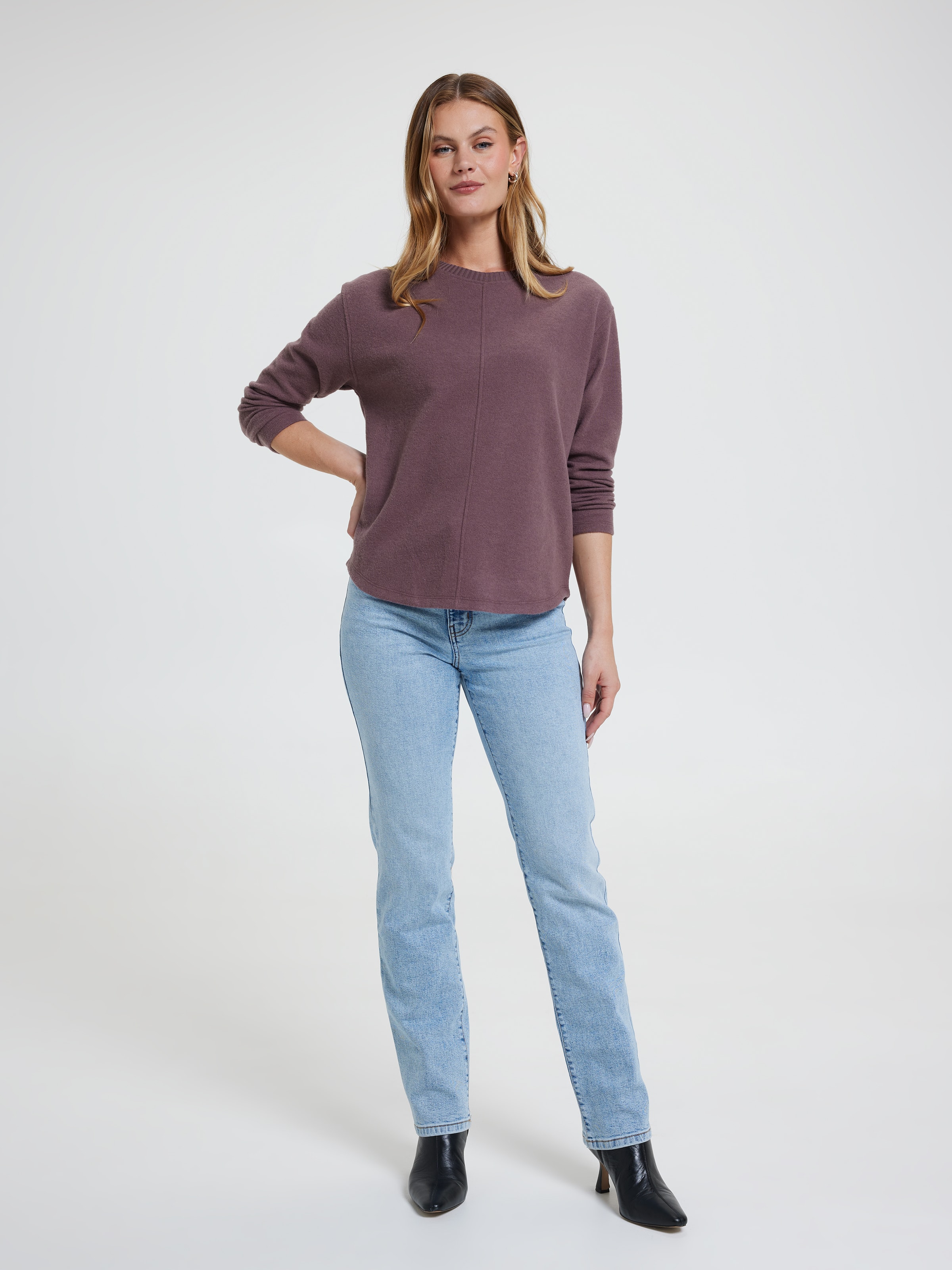 Margot Relaxed Long Sleeve Top