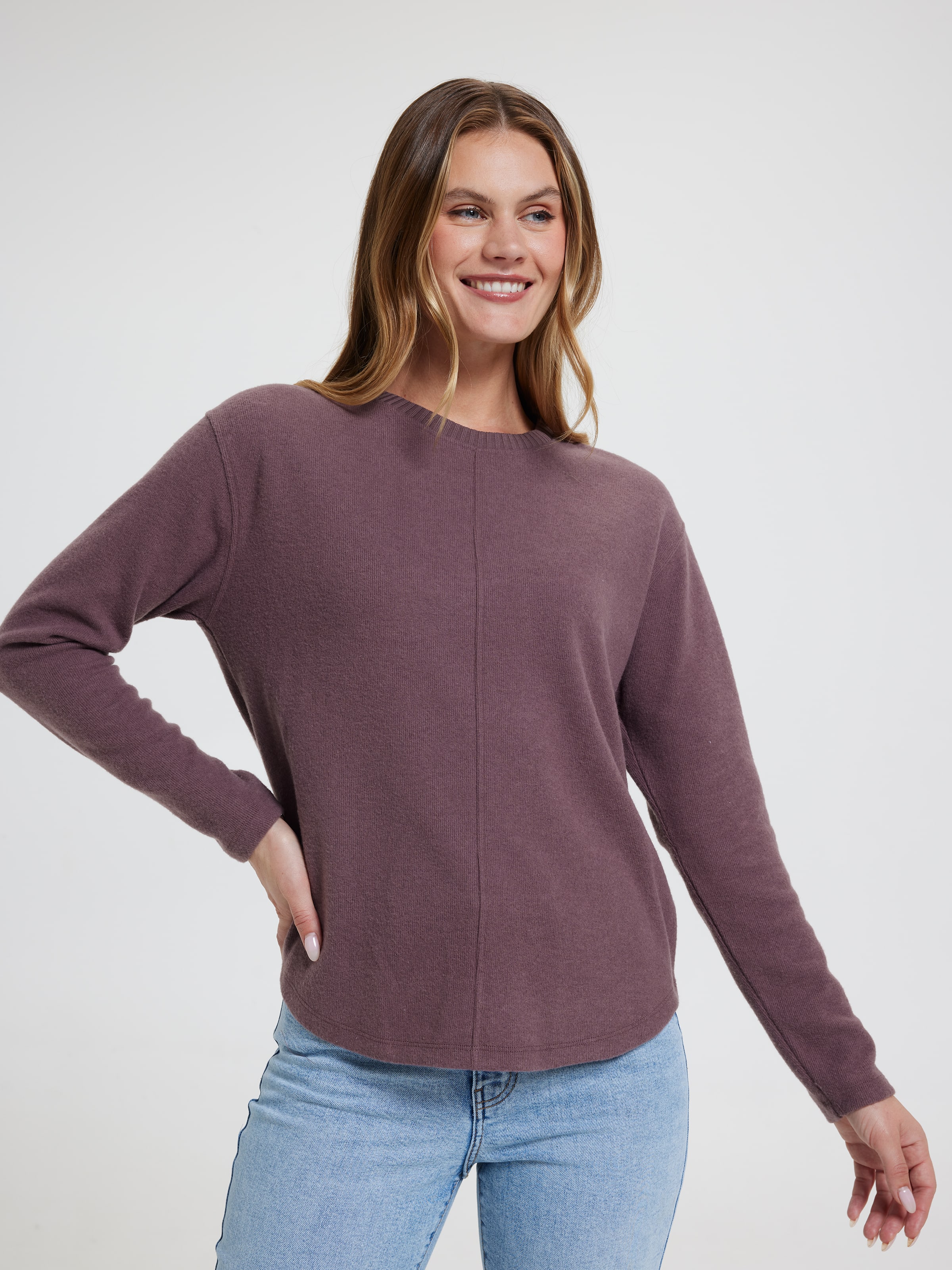 Margot Relaxed Long Sleeve Top