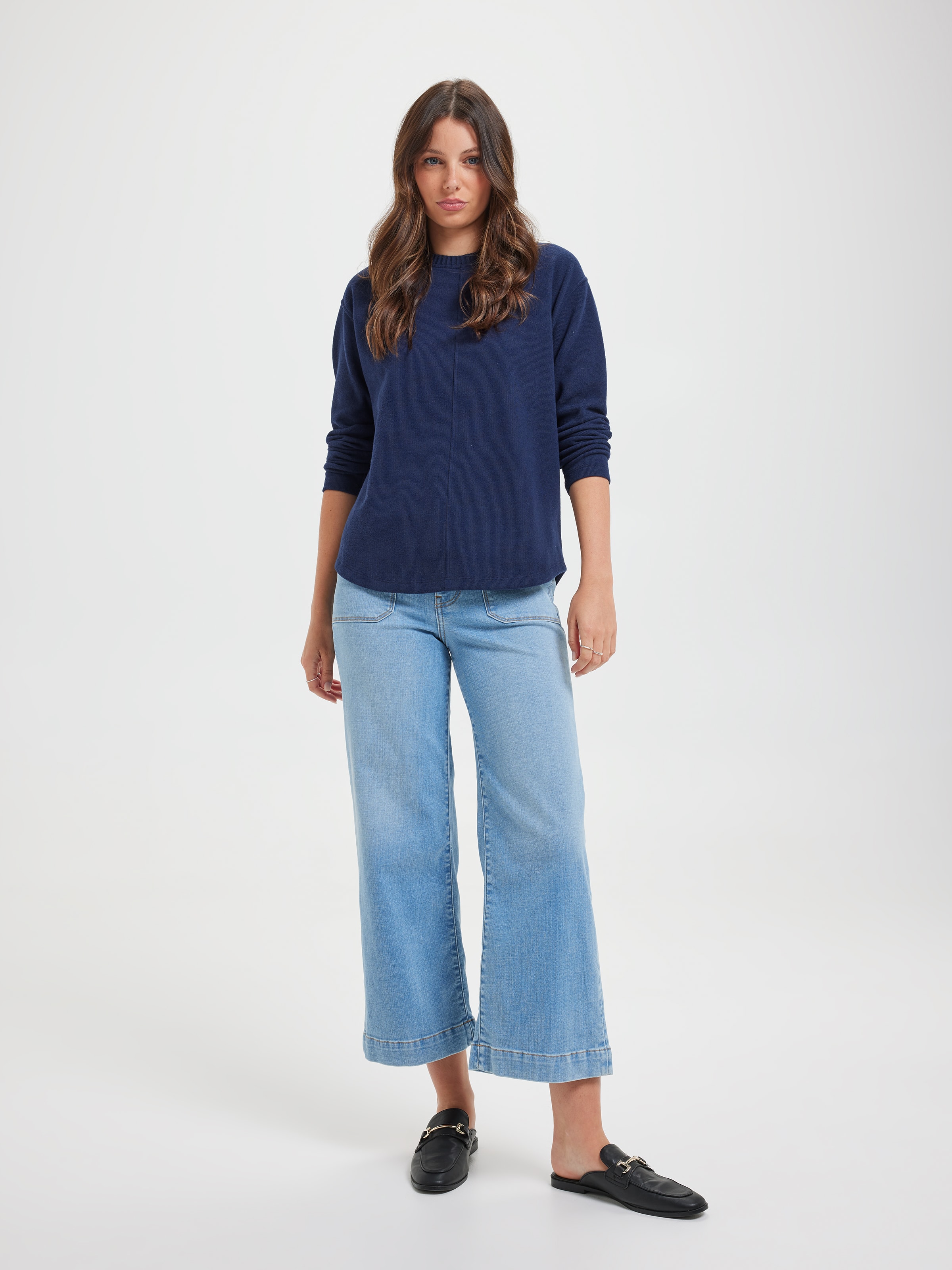 Margot Relaxed Long Sleeve Top