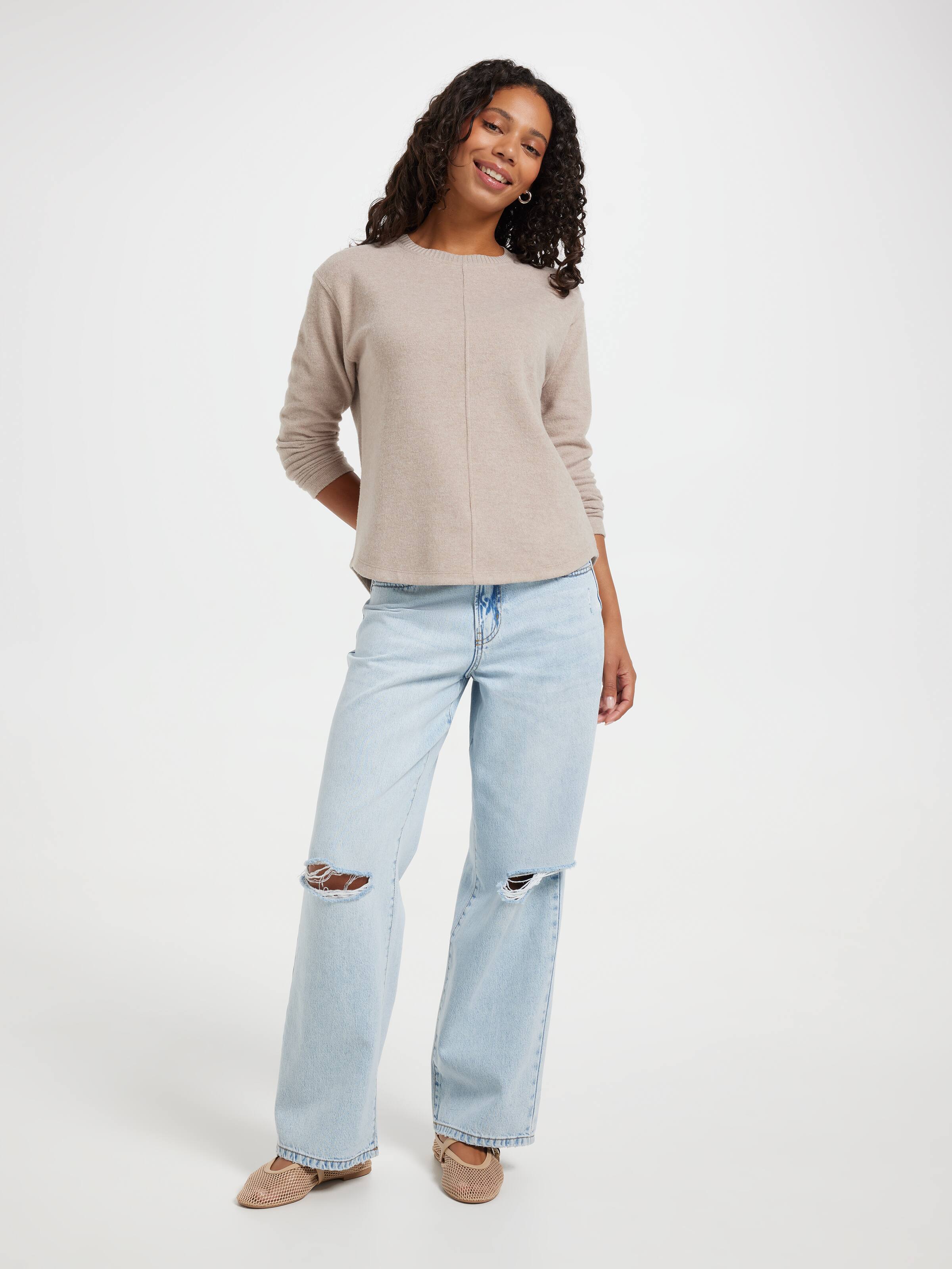 Margot Relaxed Long Sleeve Top