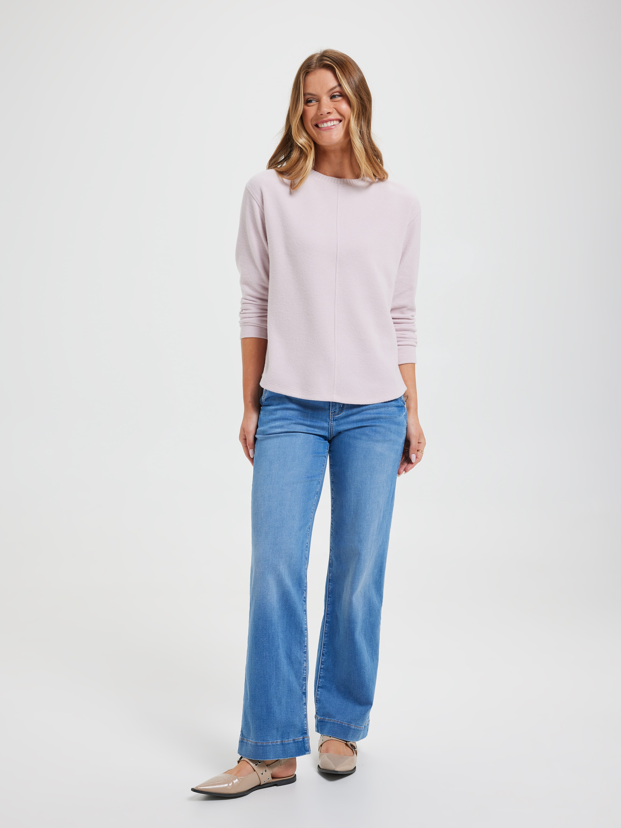 Margot Relaxed Long Sleeve Top