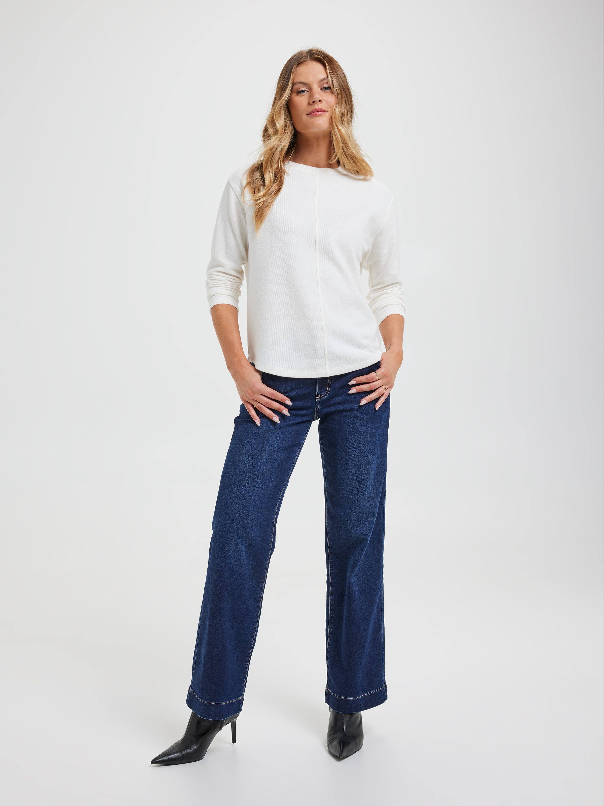 Margot Relaxed Long Sleeve Top