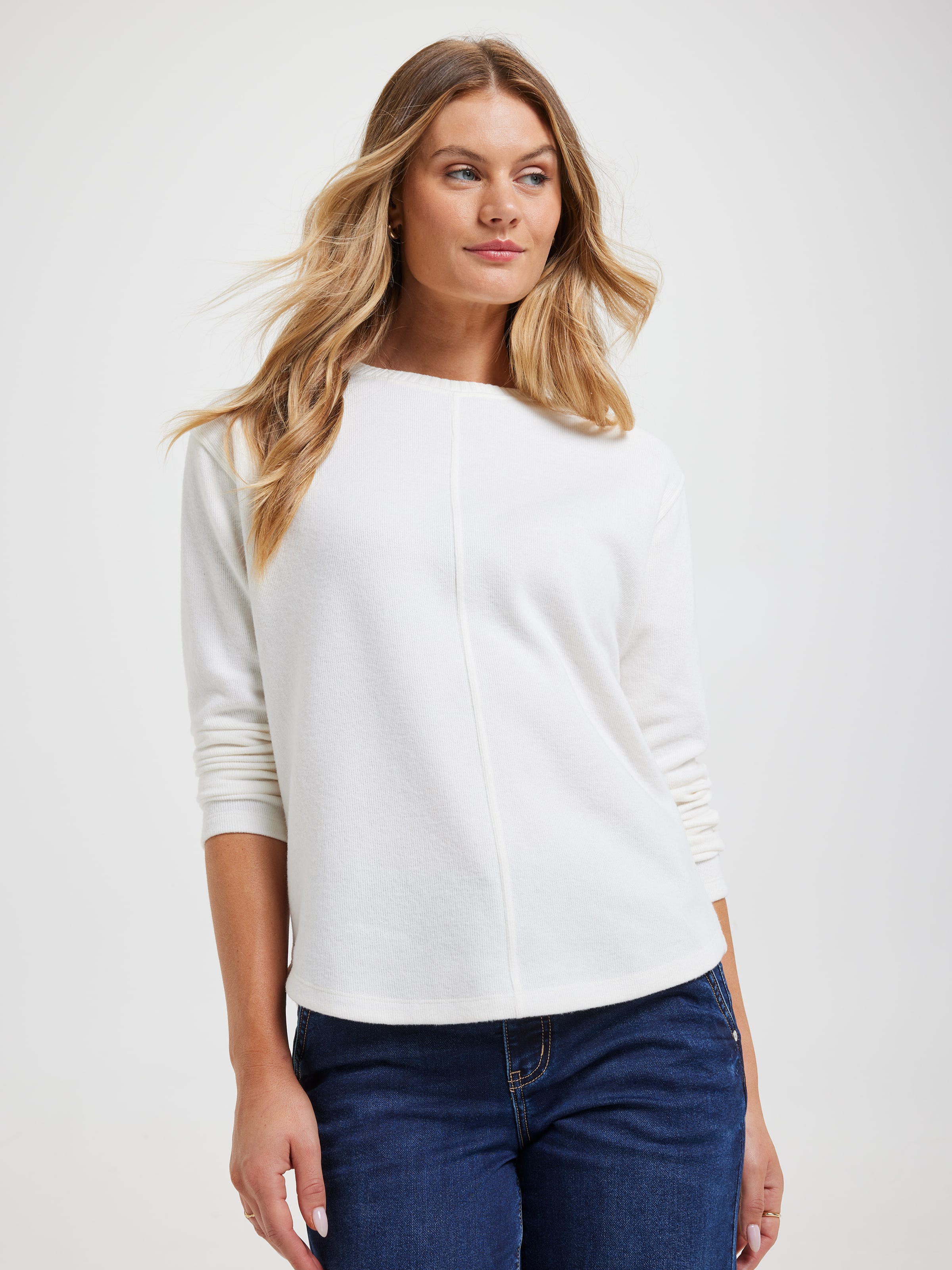 Margot Relaxed Long Sleeve Top