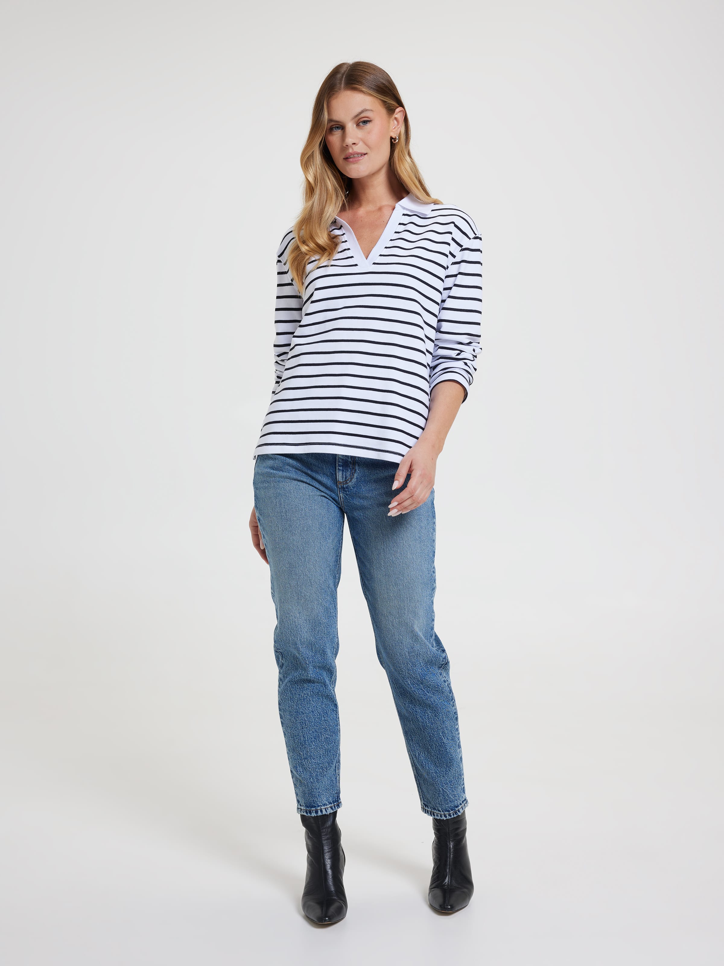Jessi Long Sleeve Rugby Top