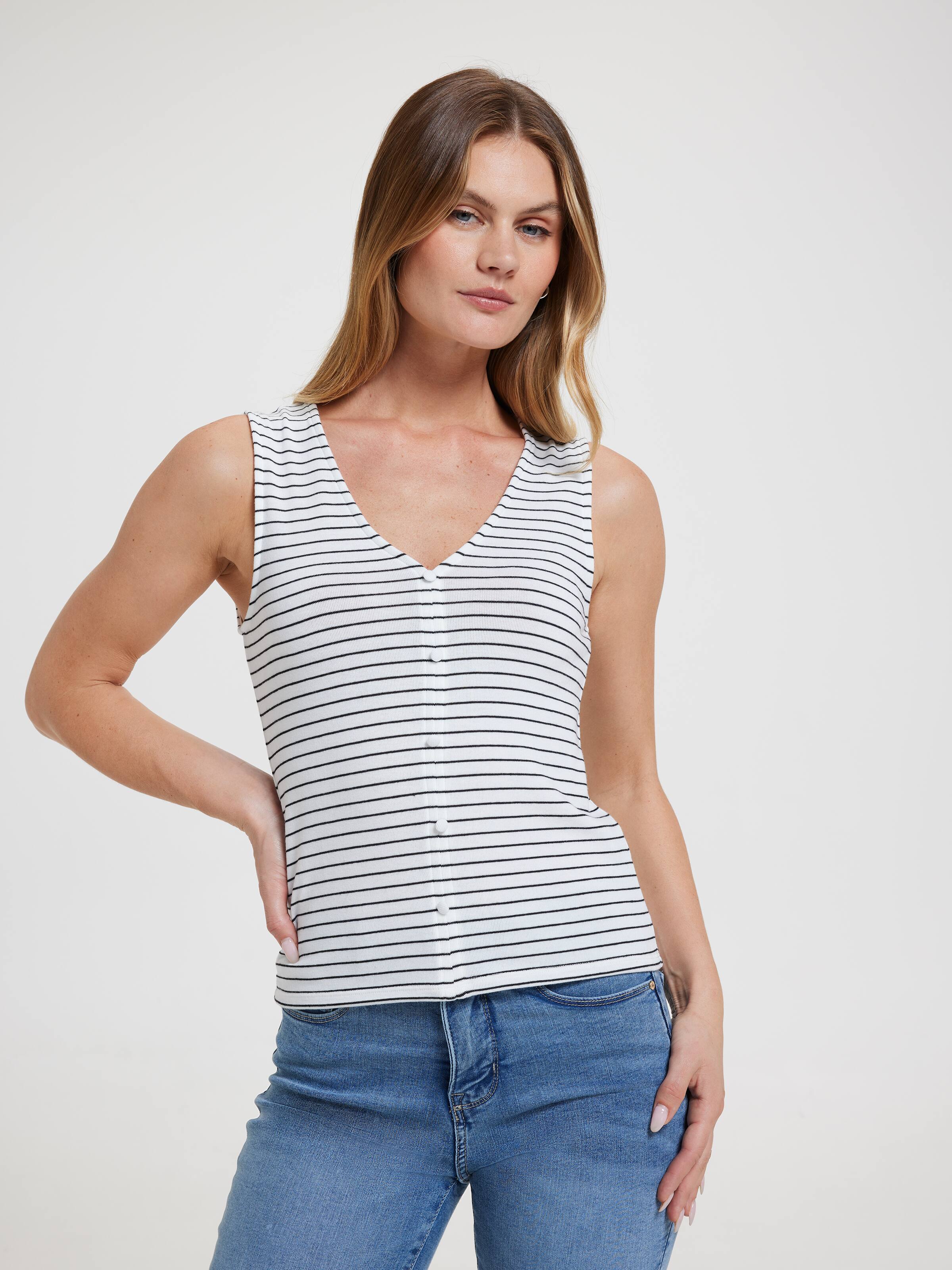 Kiara V-Neck Tank