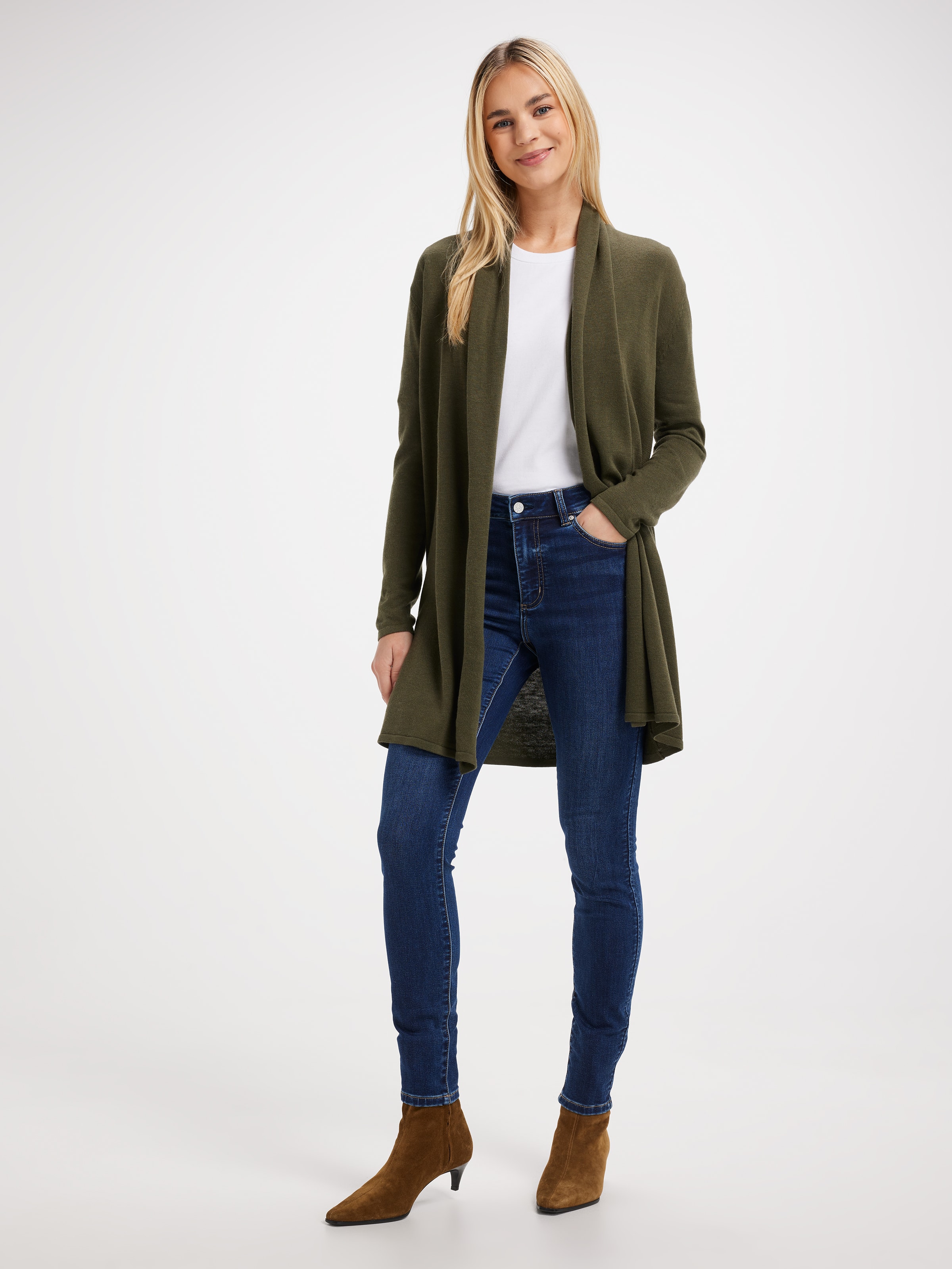 Jennifer Midi Shawl Cardi