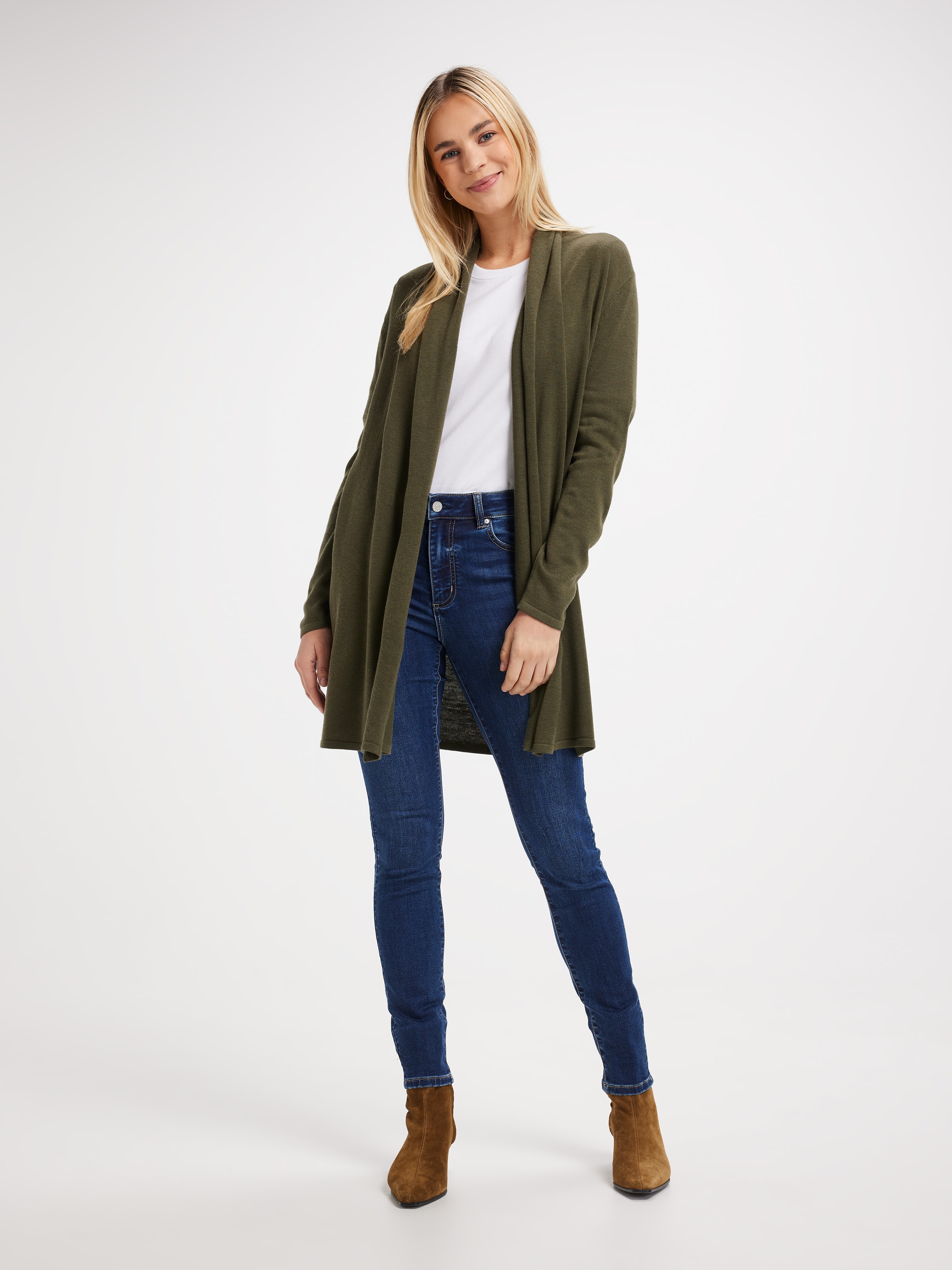 Jennifer Midi Shawl Cardi