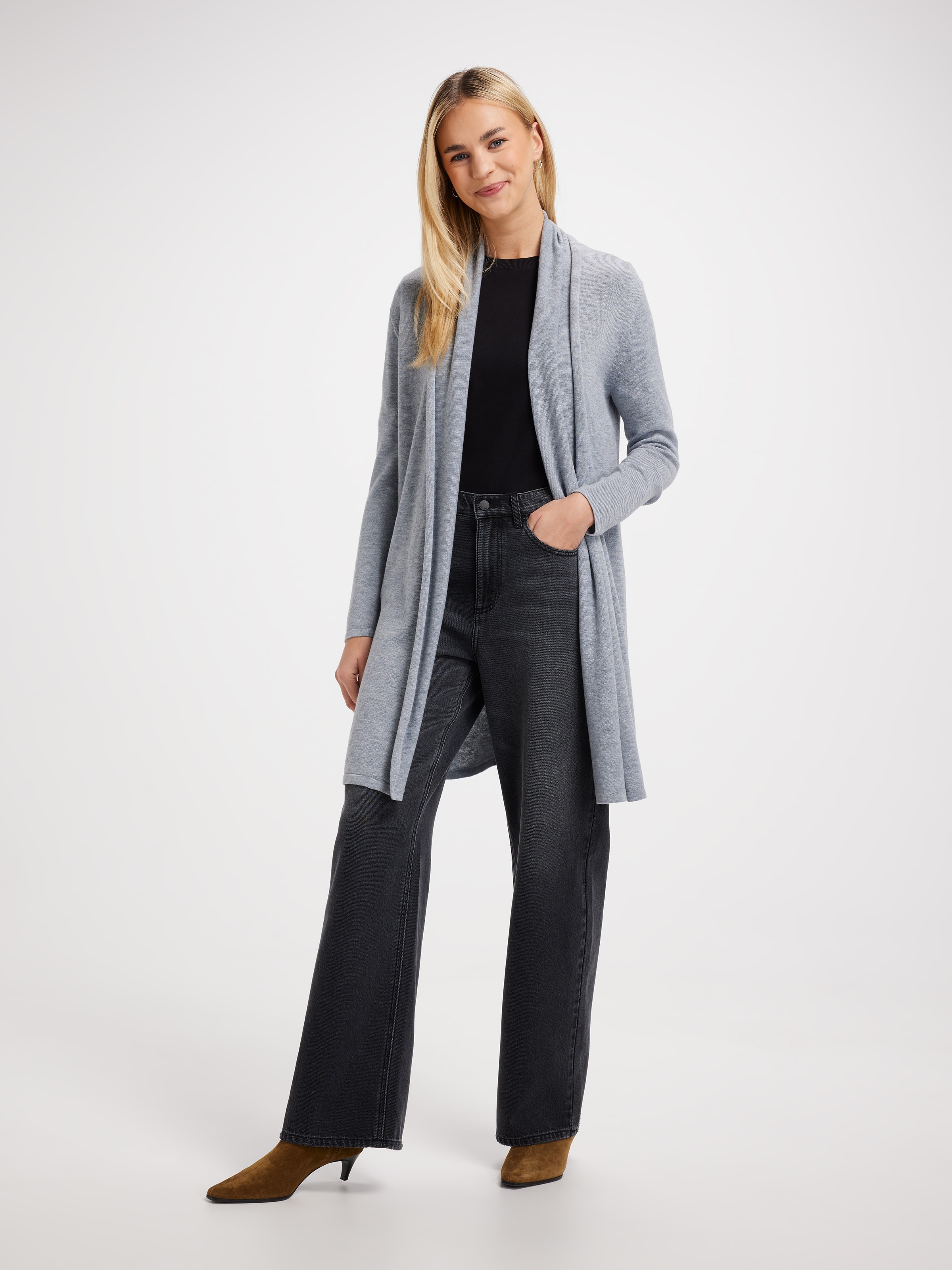 Jennifer Midi Shawl Cardi