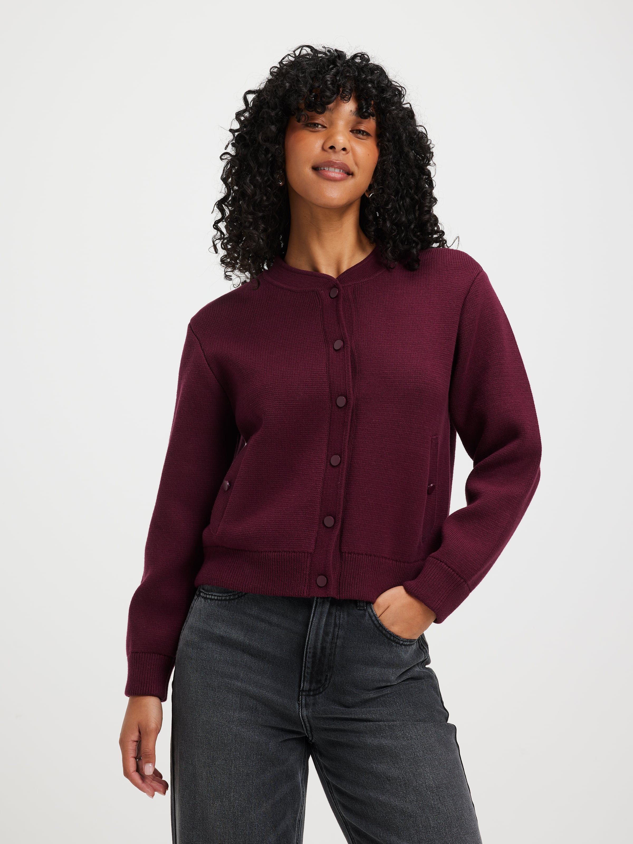 Gabrielle Knit Bomber