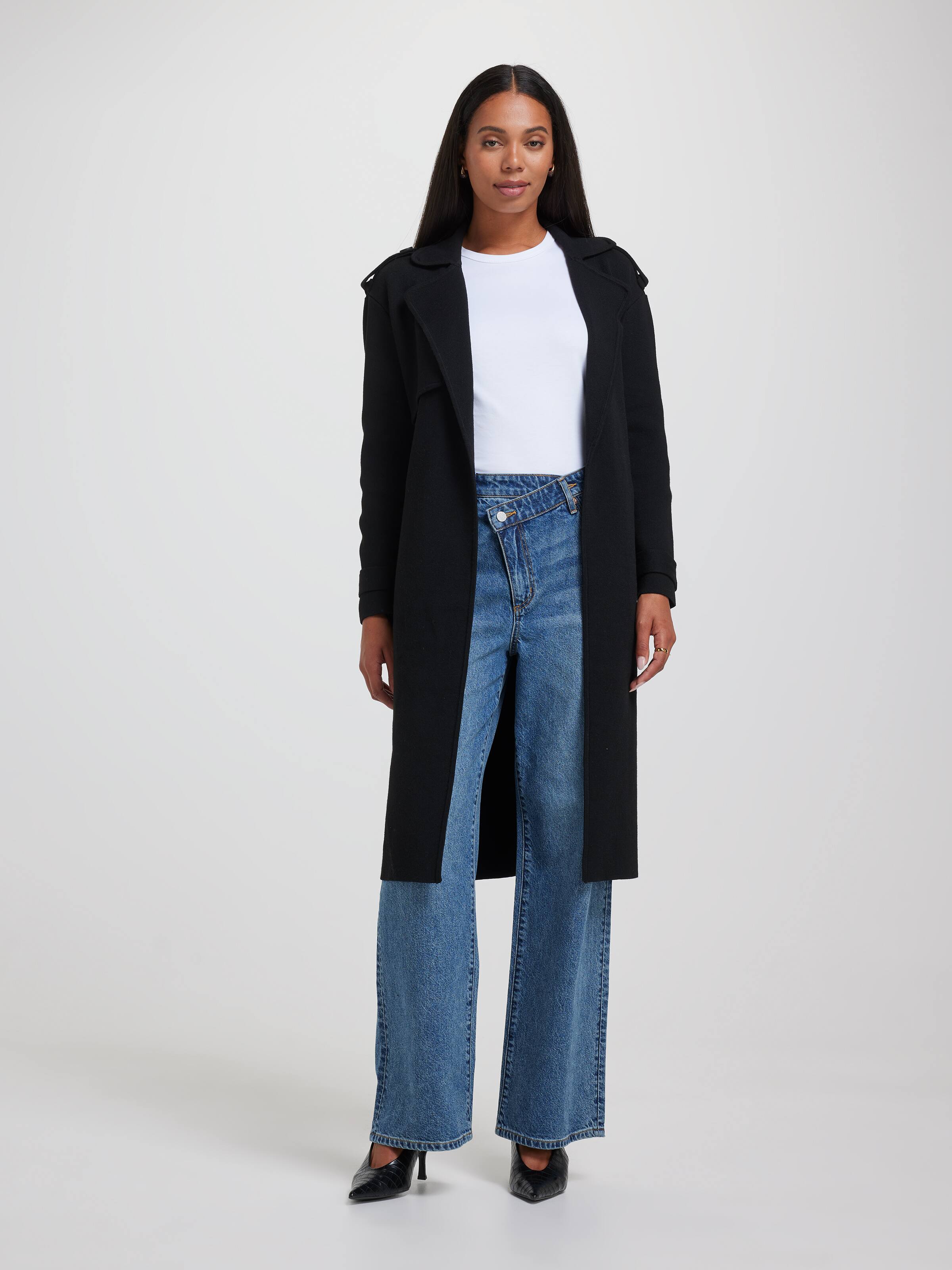 Anneliese Trench Wrap Coatigan