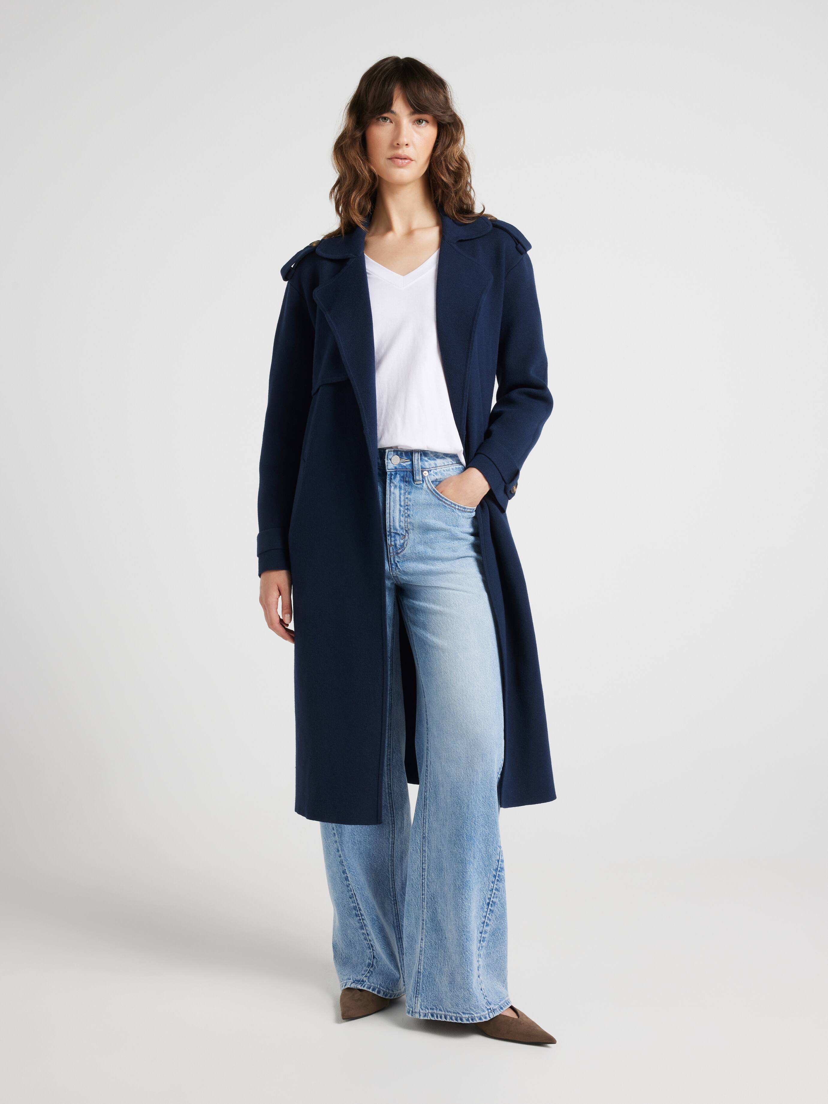 Anneliese Trench Wrap Coatigan