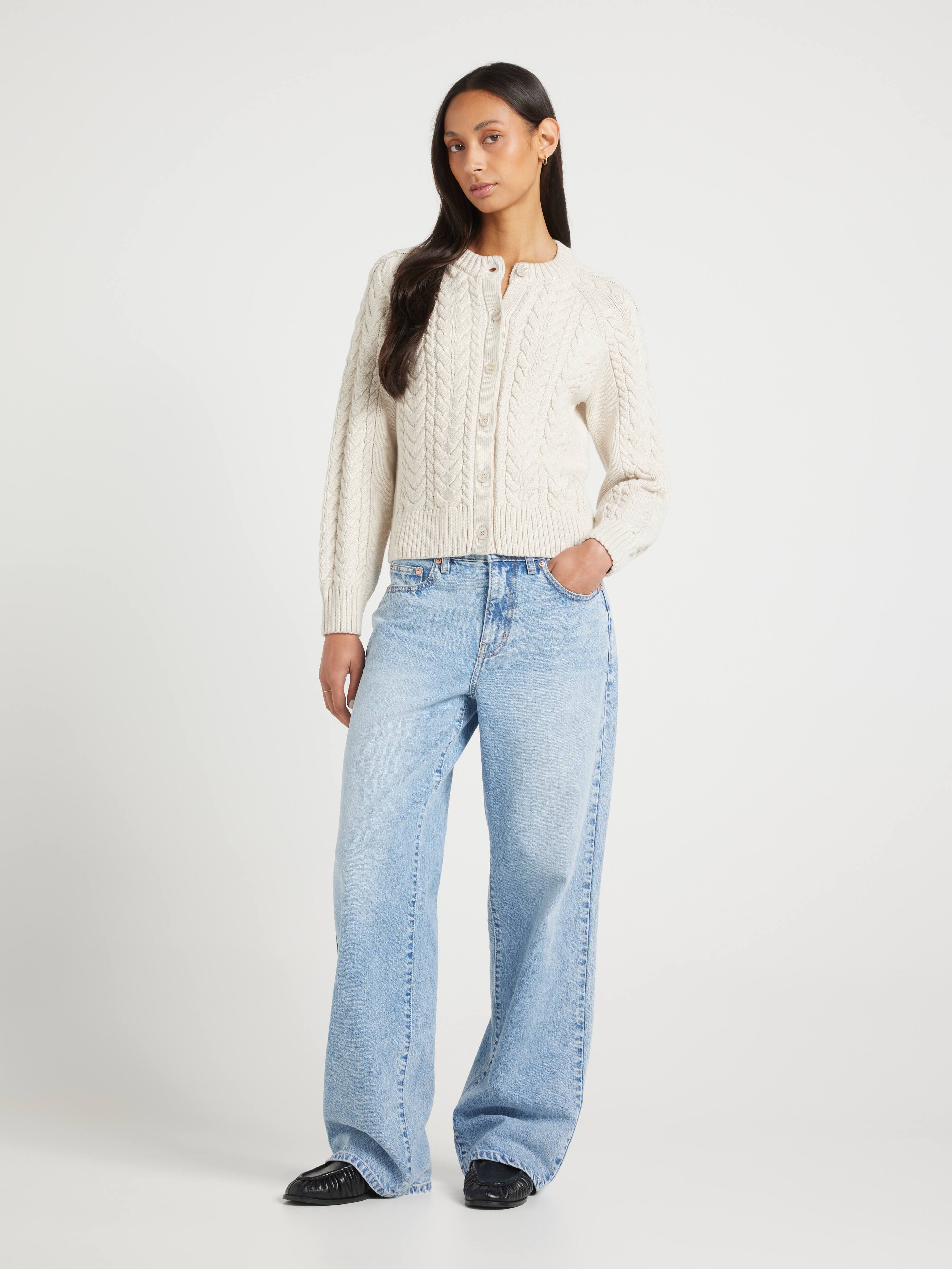 Daisy Chunky Knit Cardi