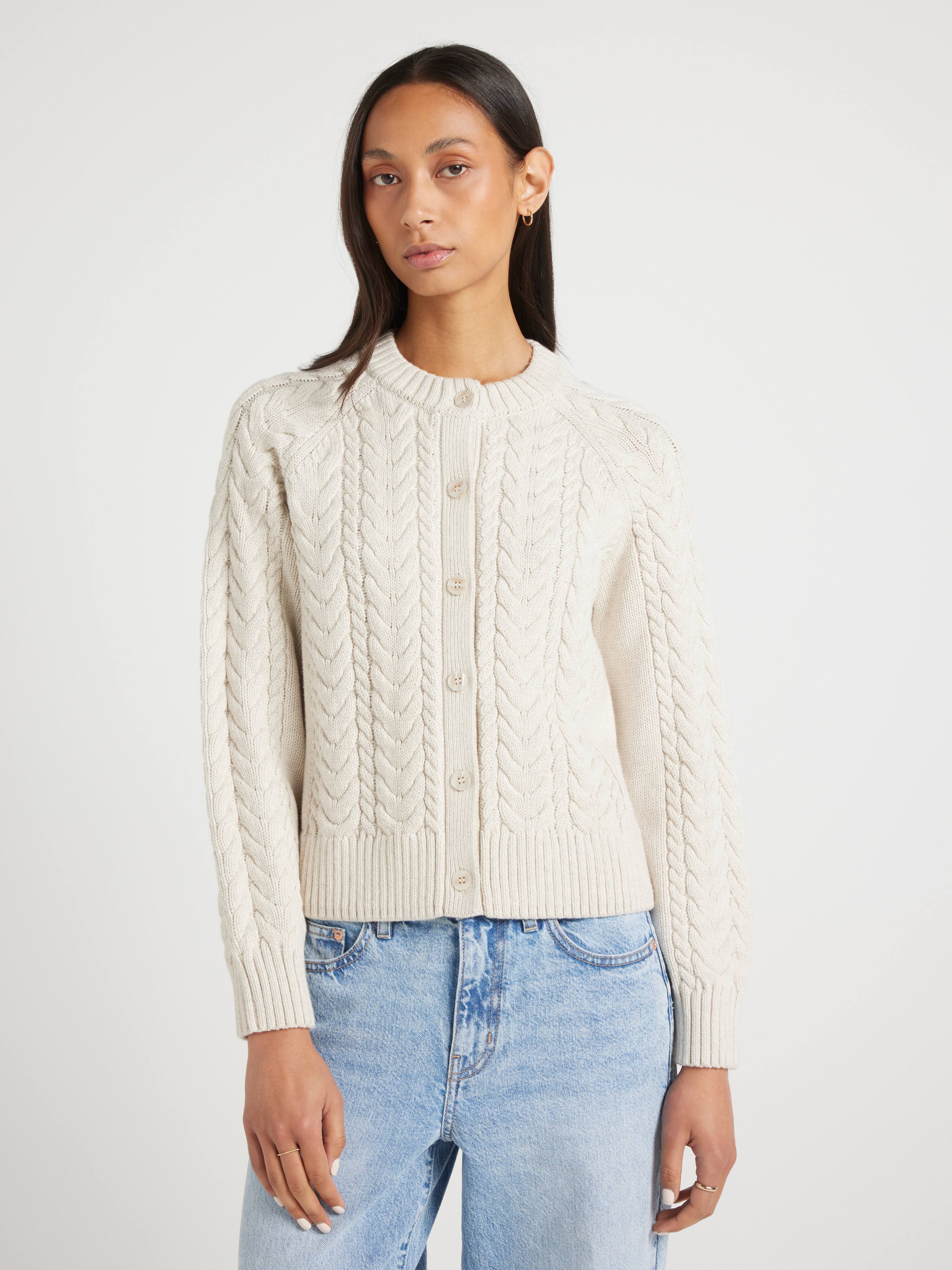 Daisy Chunky Knit Cardi