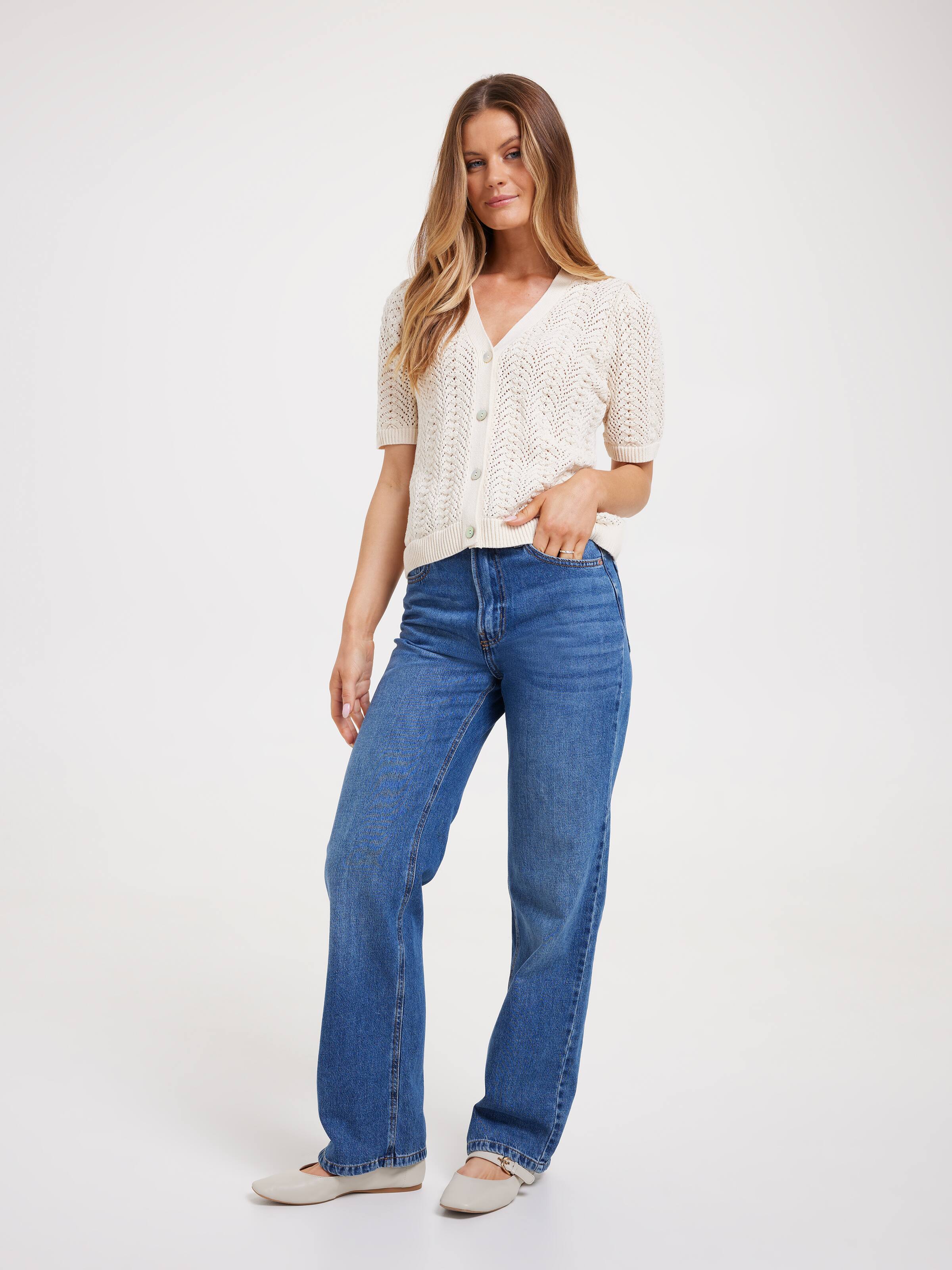 Bronte Pointelle Cardigan