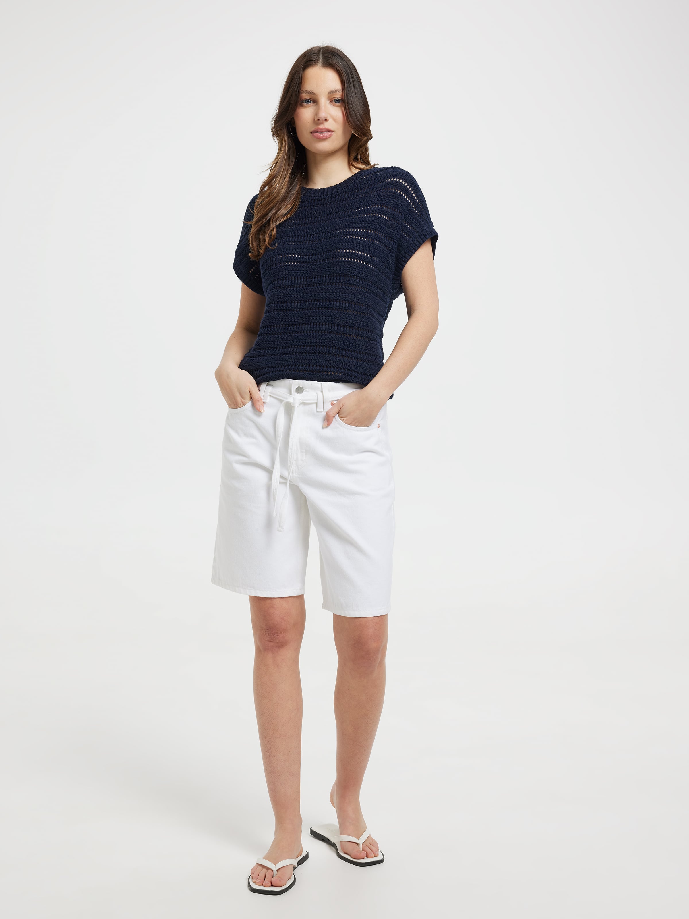 Kendall Extended Slv Knit Top