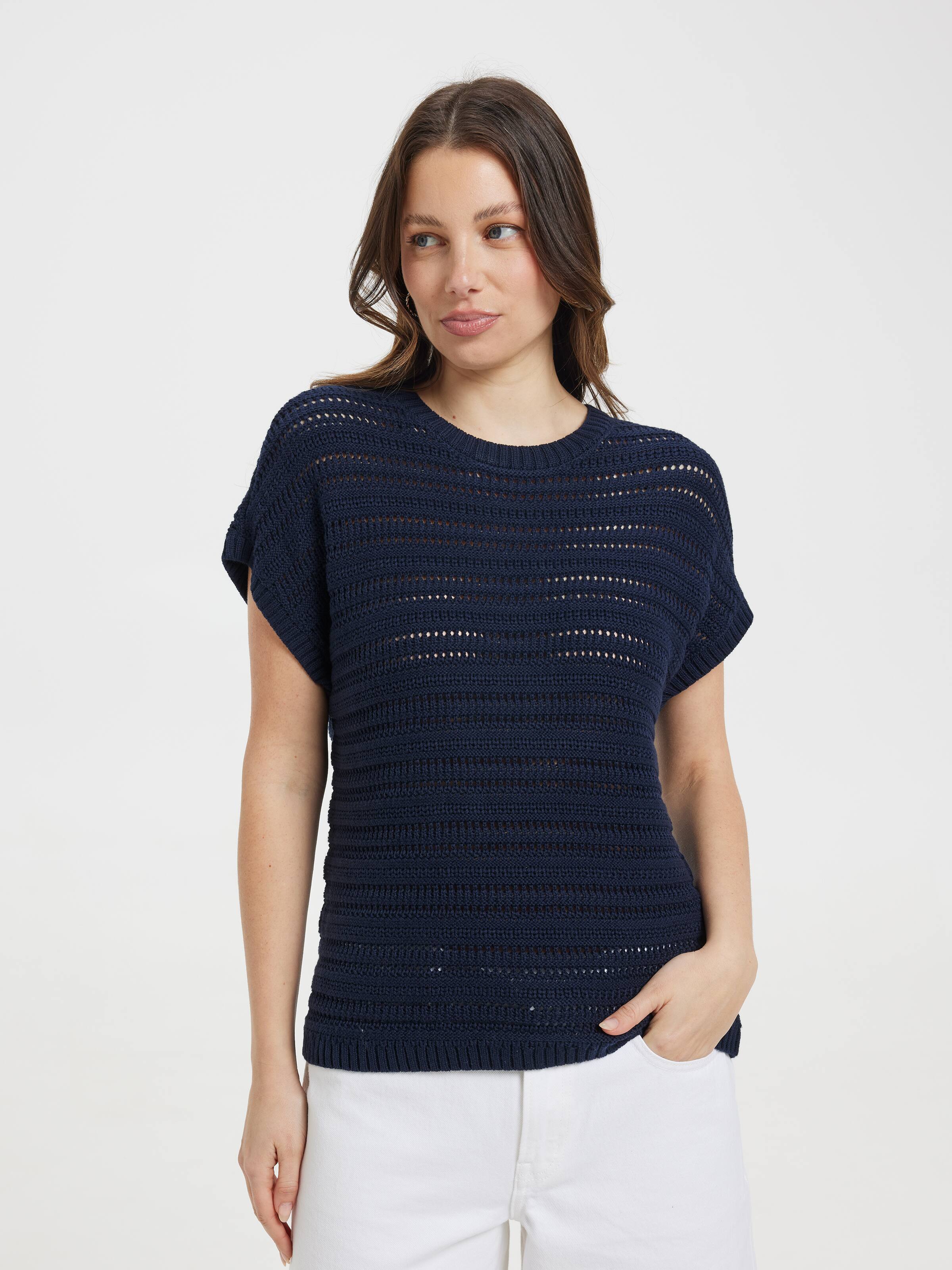 Kendall Extended Slv Knit Top