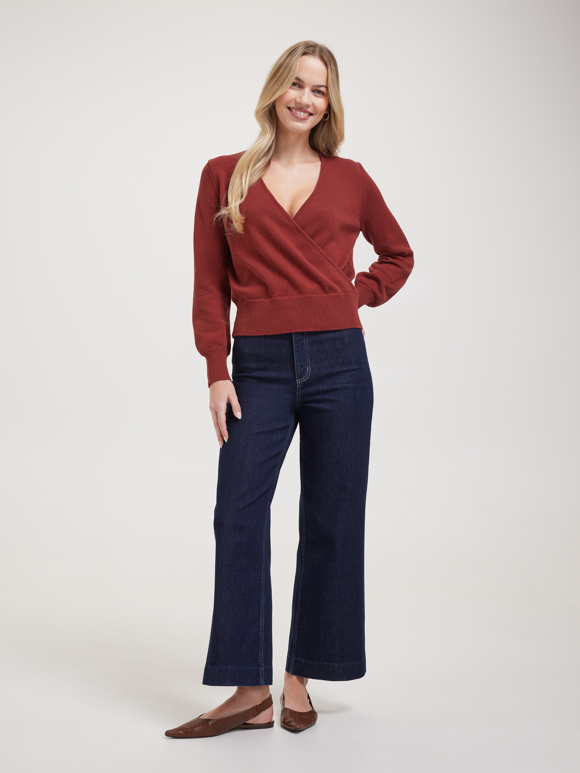 Serera Wrap Fashion Pullover