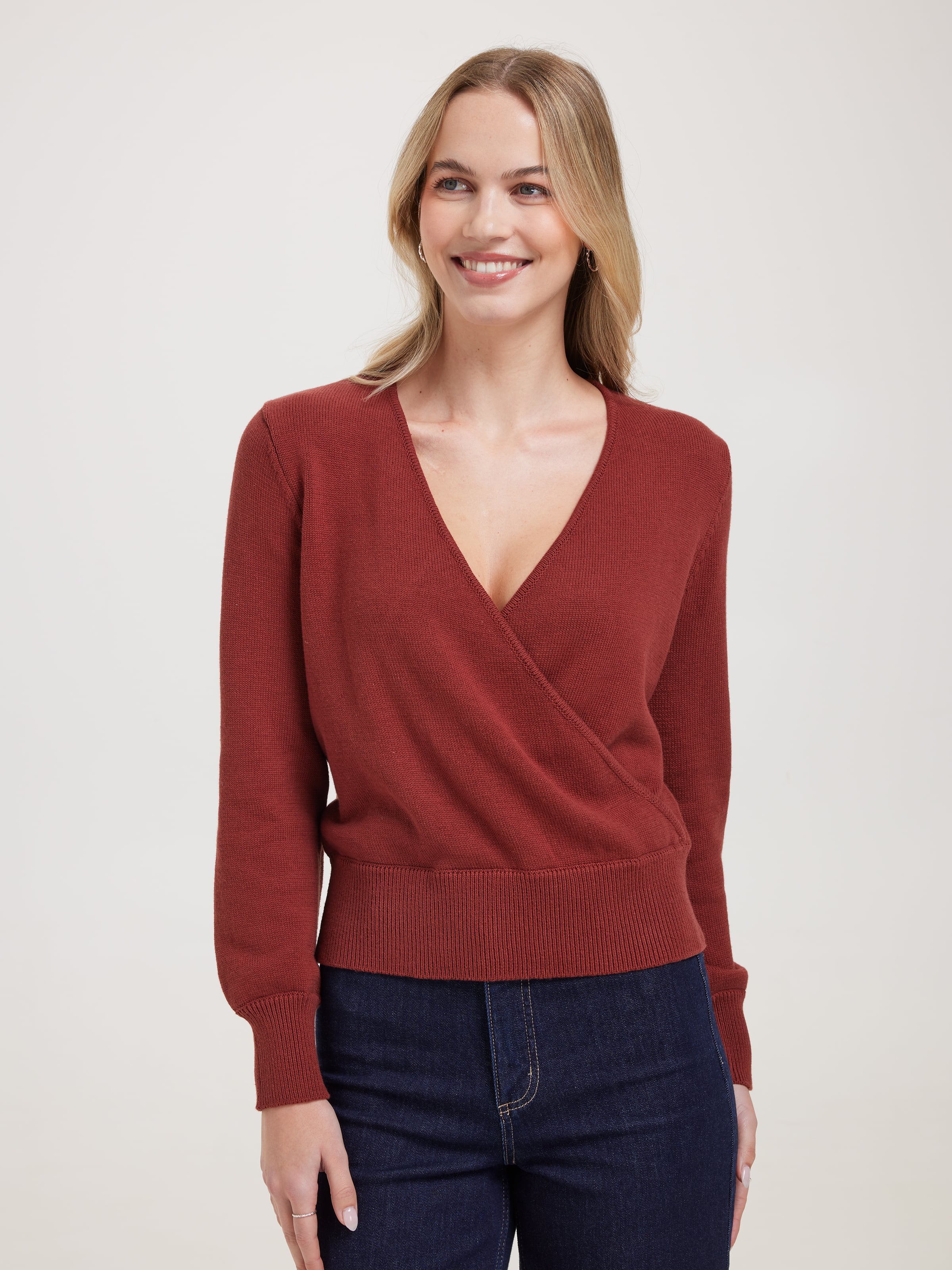 Serera Wrap Fashion Pullover