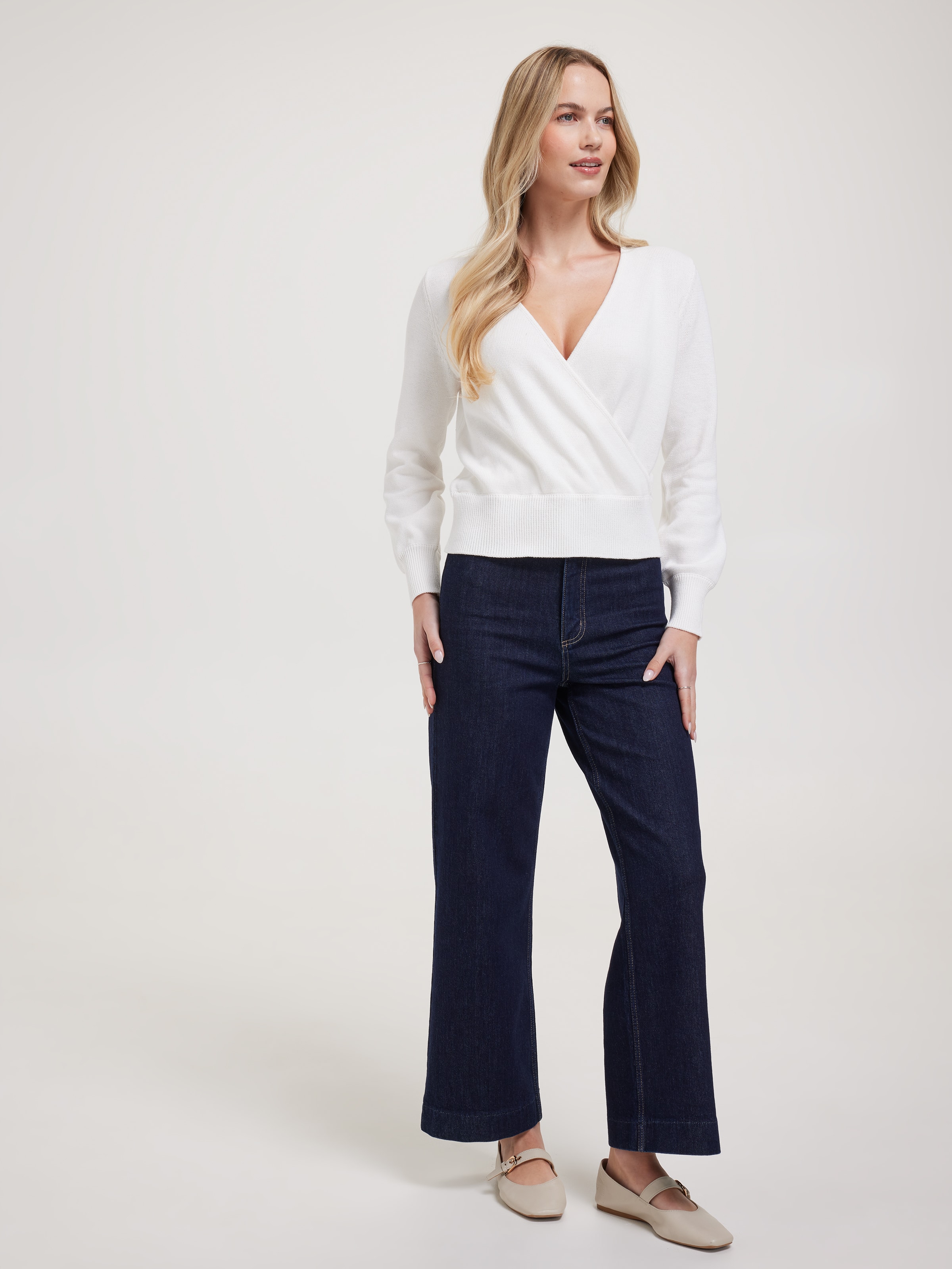 Serera Wrap Fashion Pullover