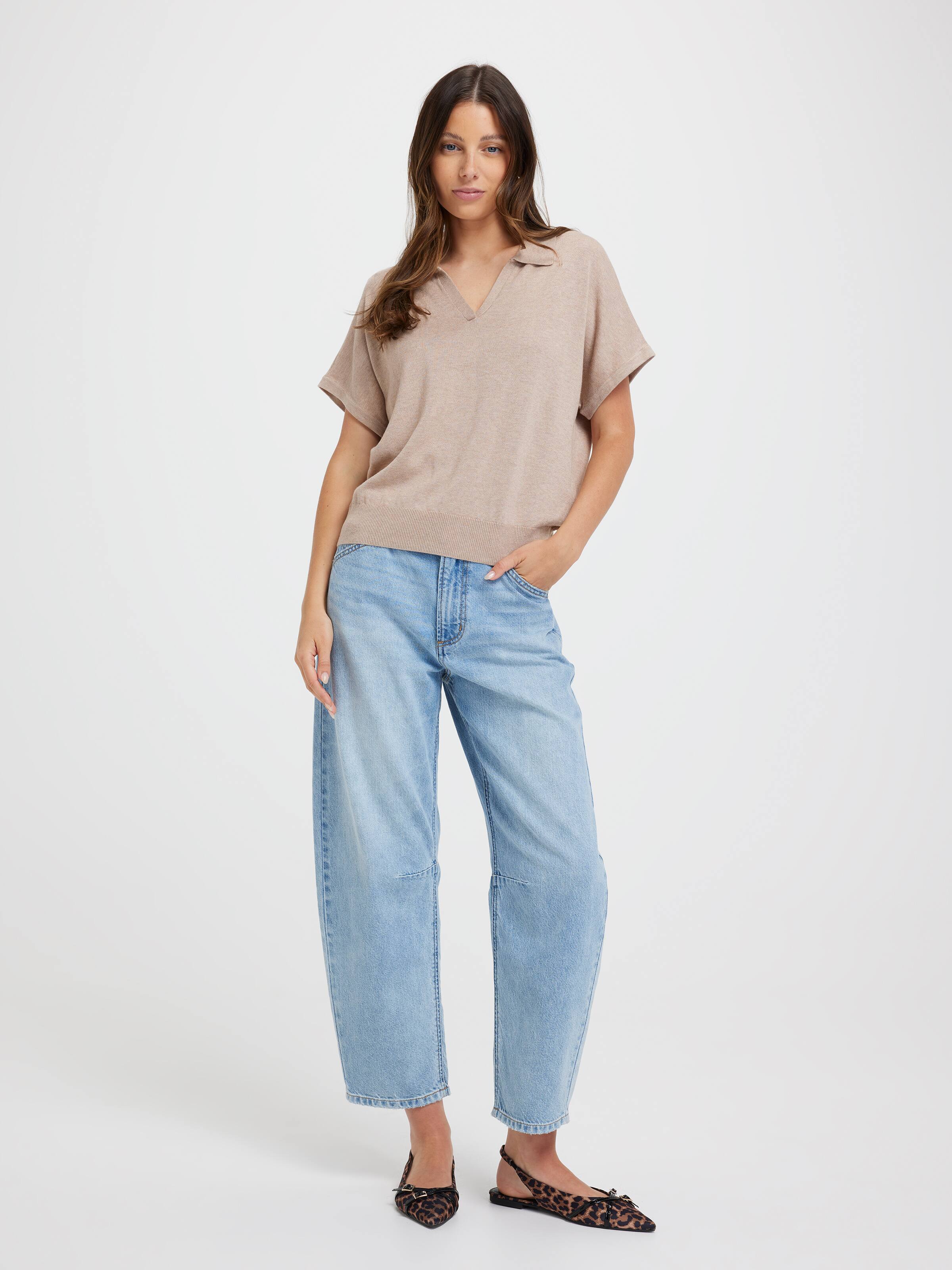 Samantha Extended Sleeve Polo