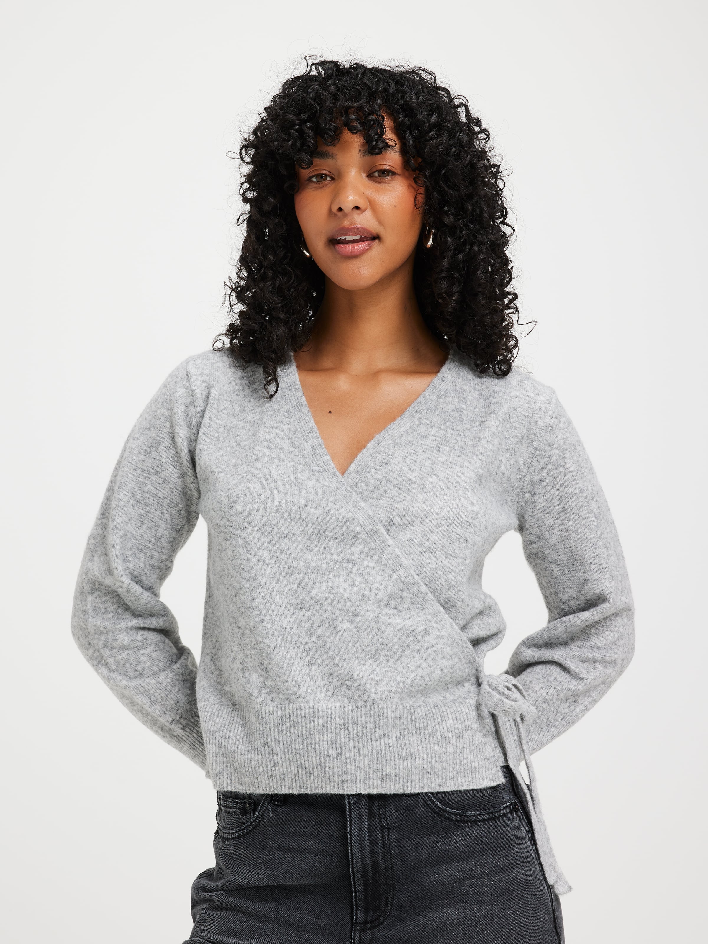 Georgina Wrap Pullover