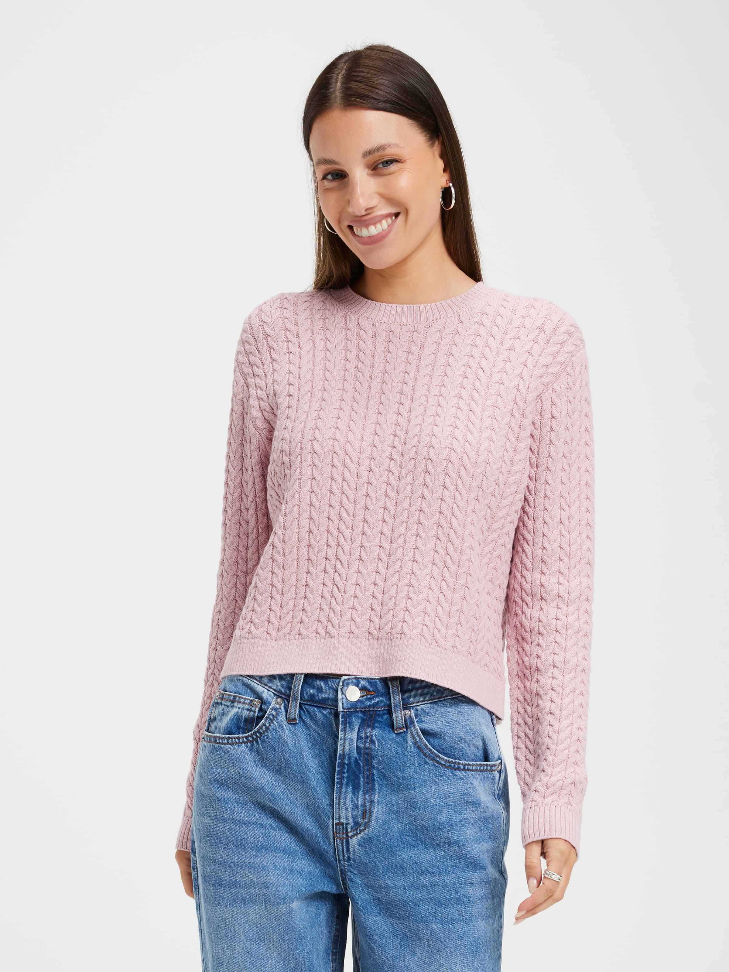 Lynette Cable Pullover