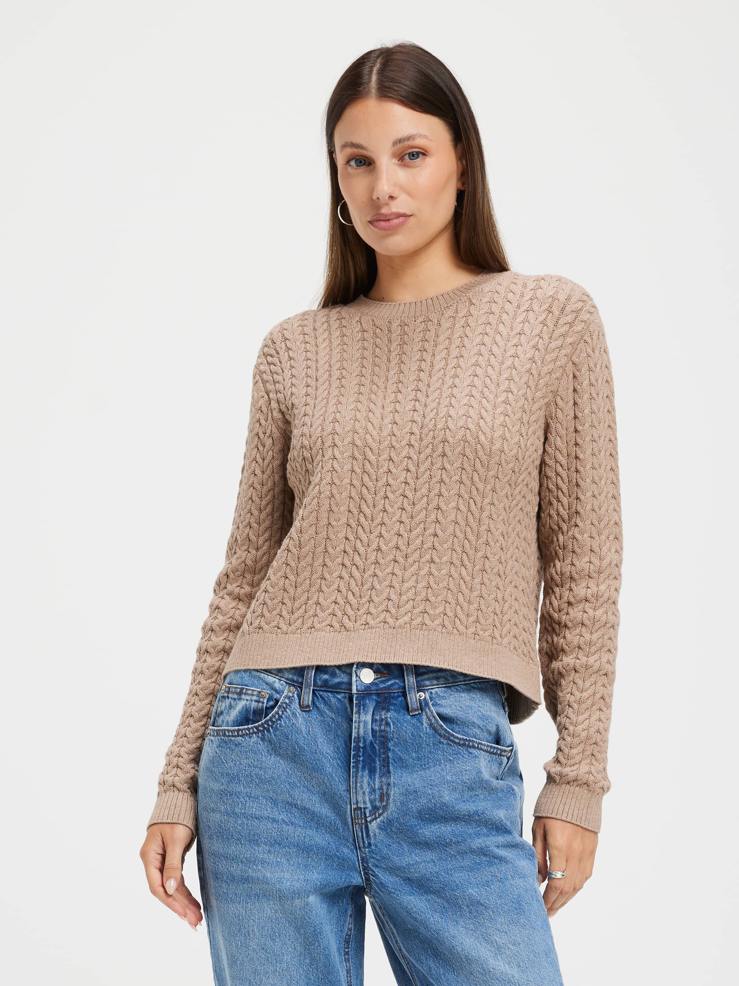 Lynette Cable Pullover