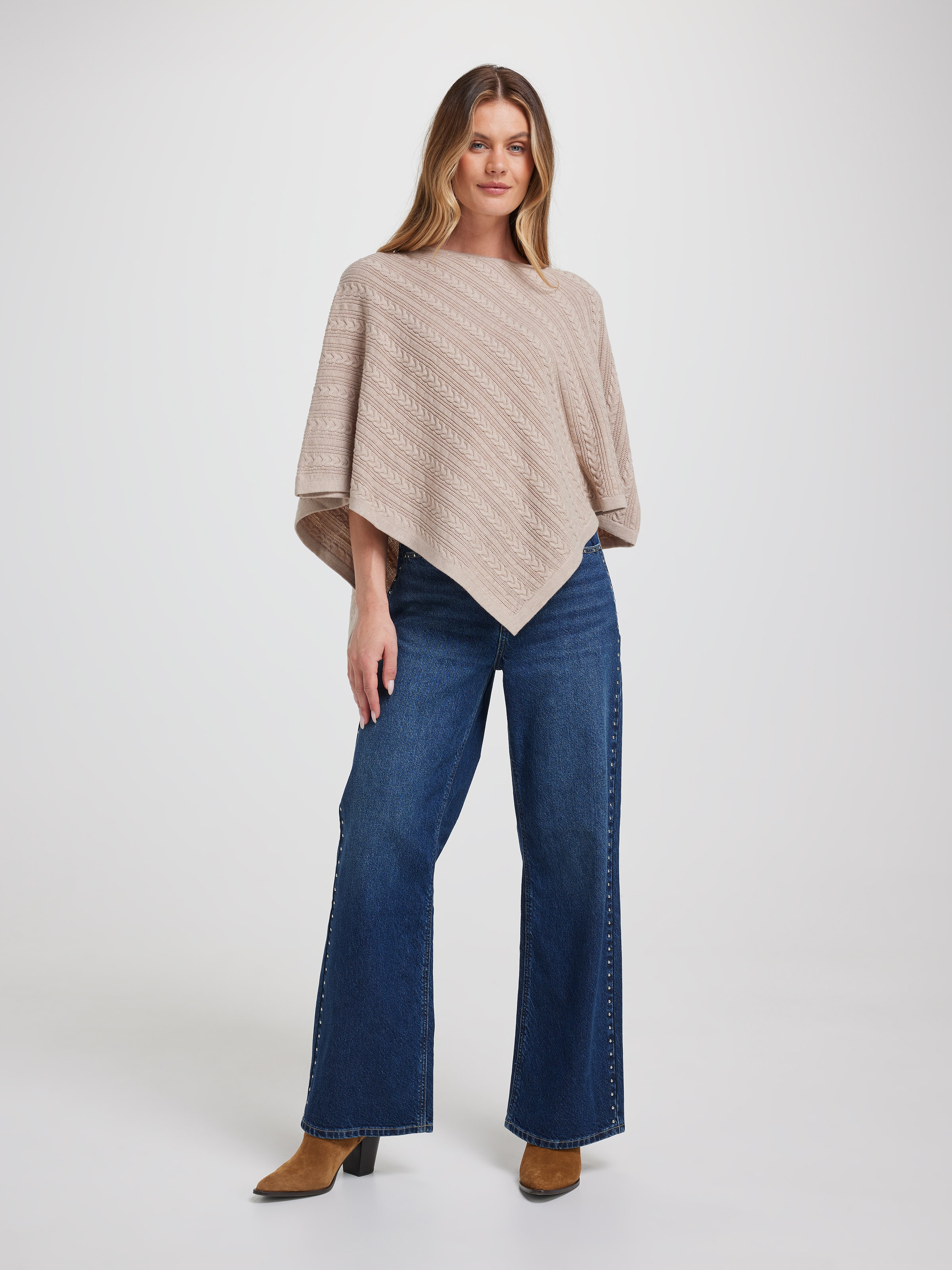 Juliet Knit Poncho