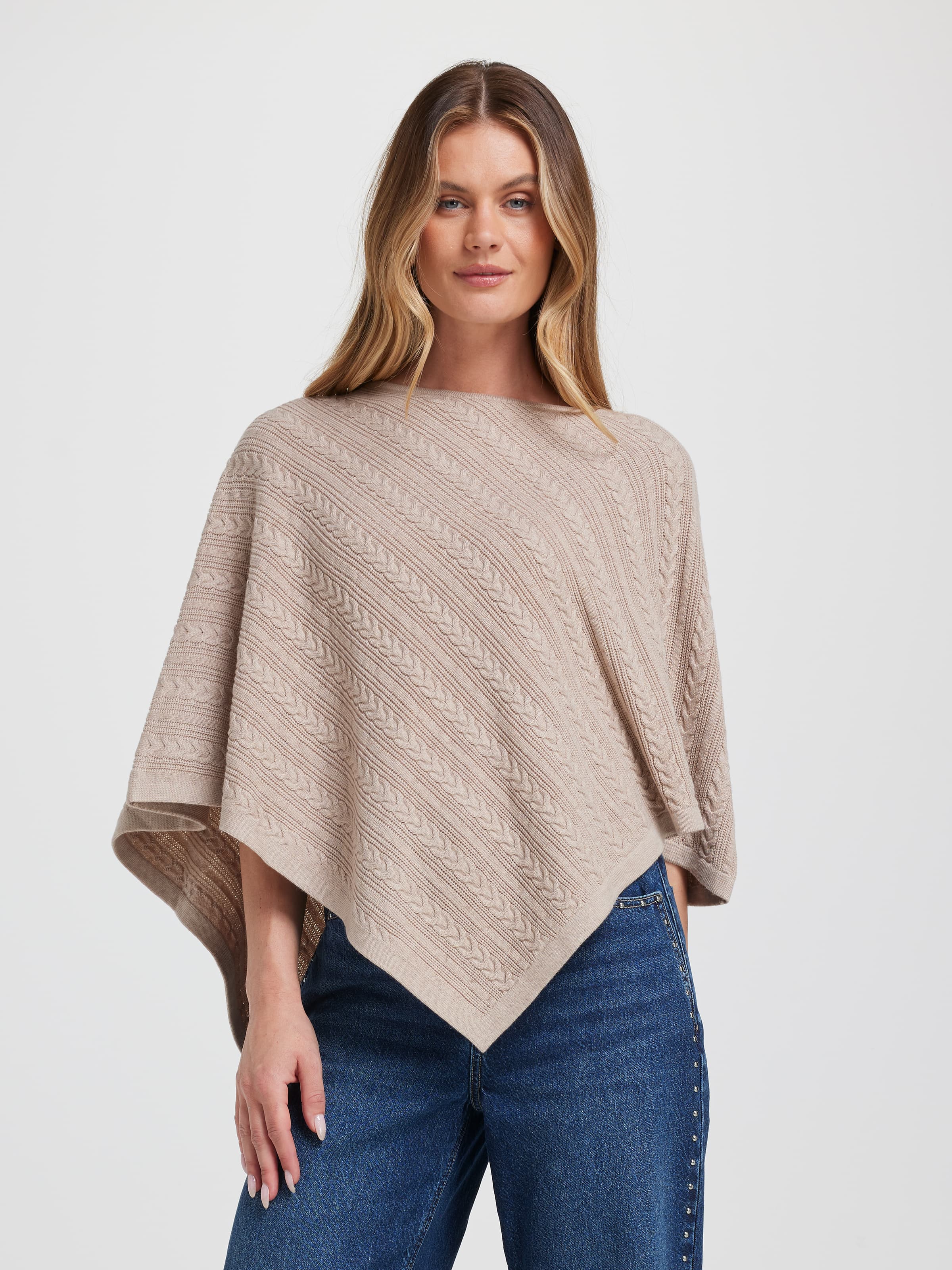 Juliet Knit Poncho