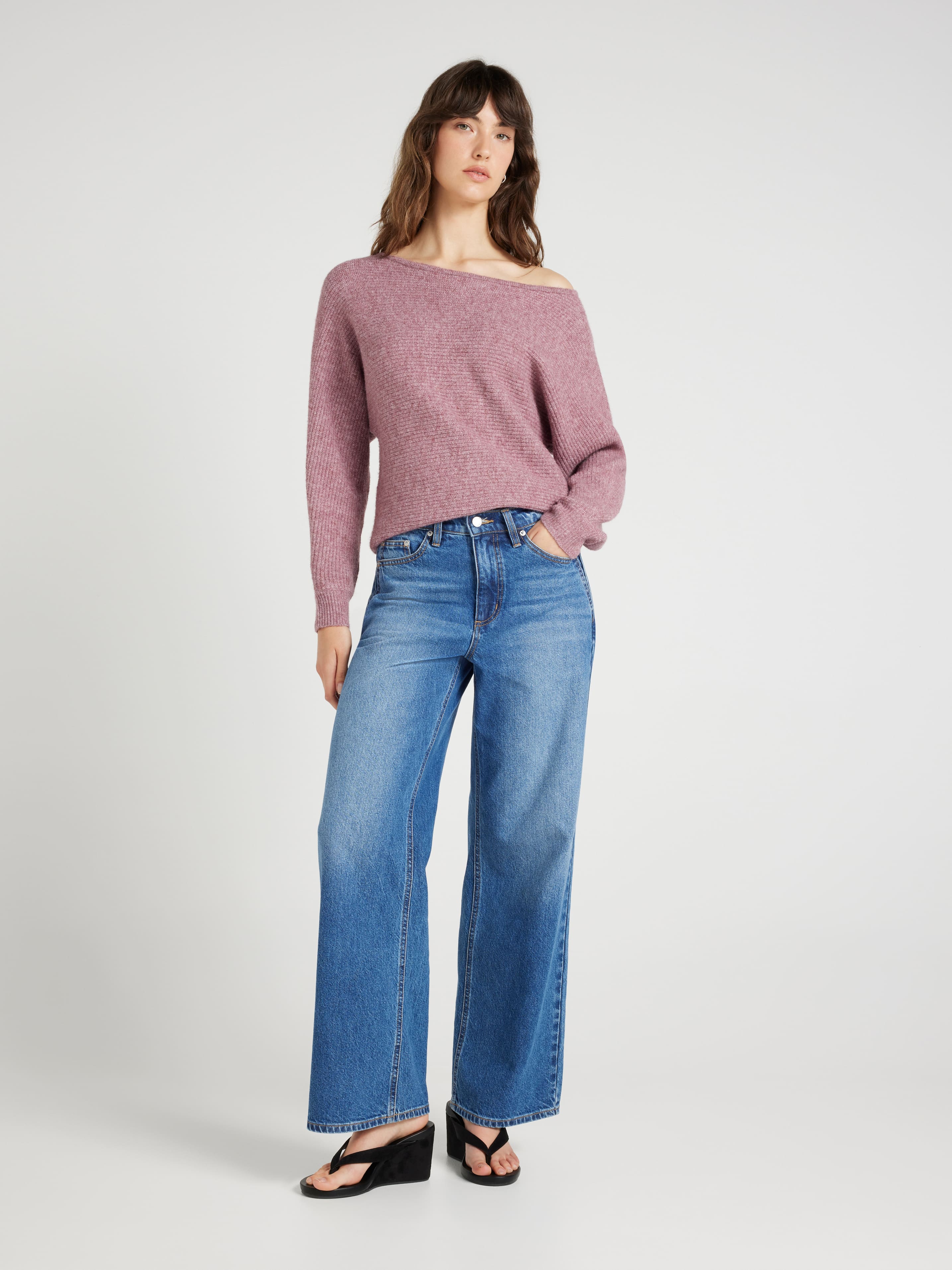Carla One Shoulder Pullover