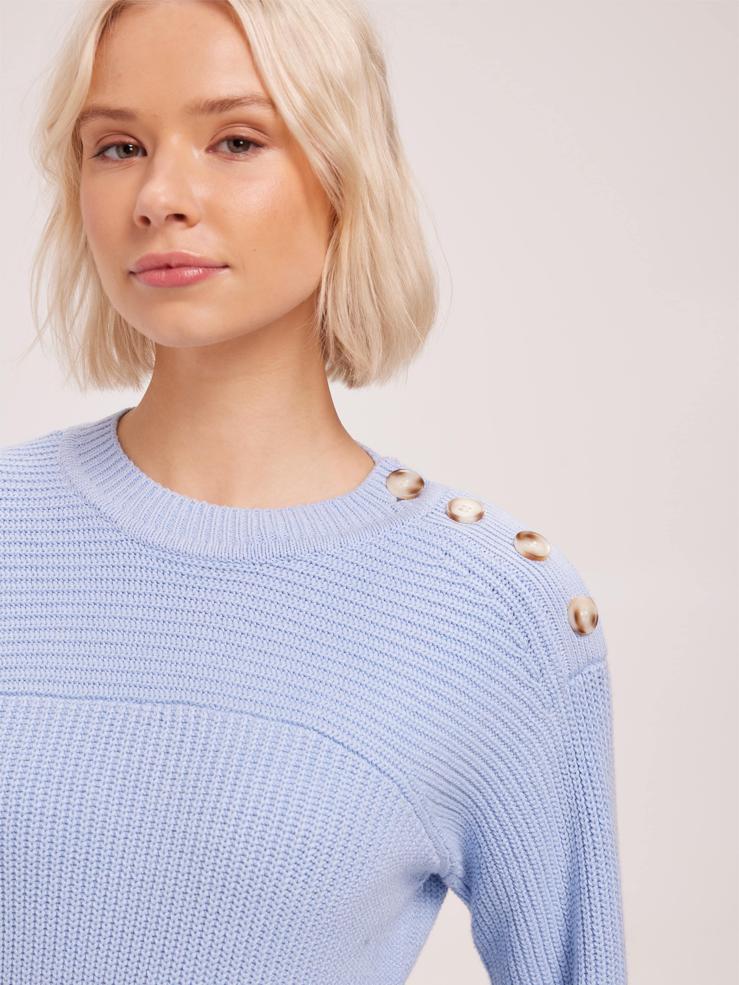 Cleo Button Detail Pullover