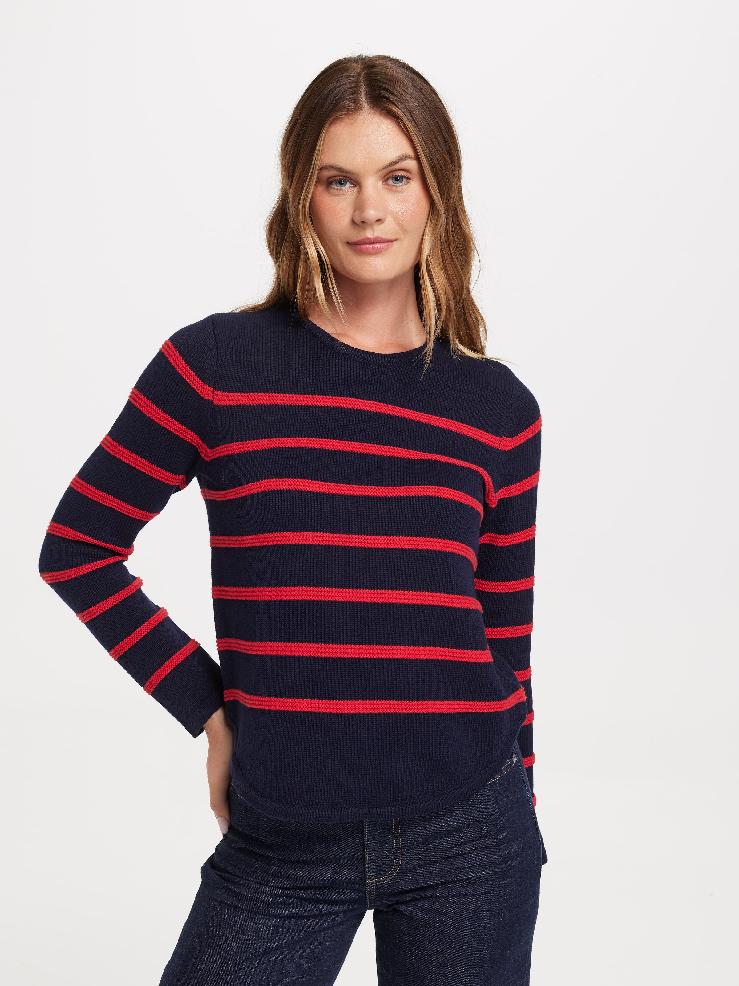 Amelia Textured Pullover