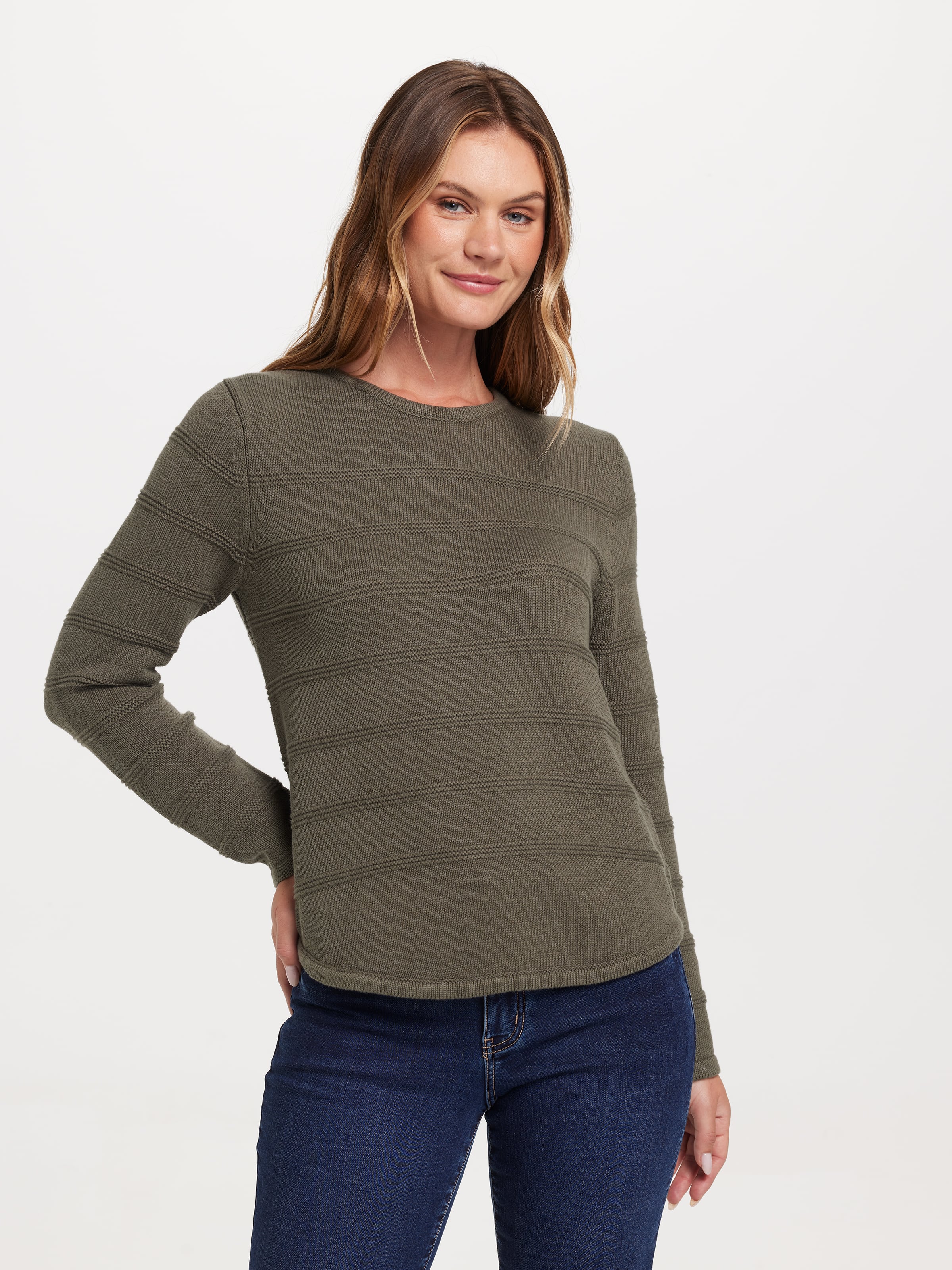 Amelia Textured Pullover