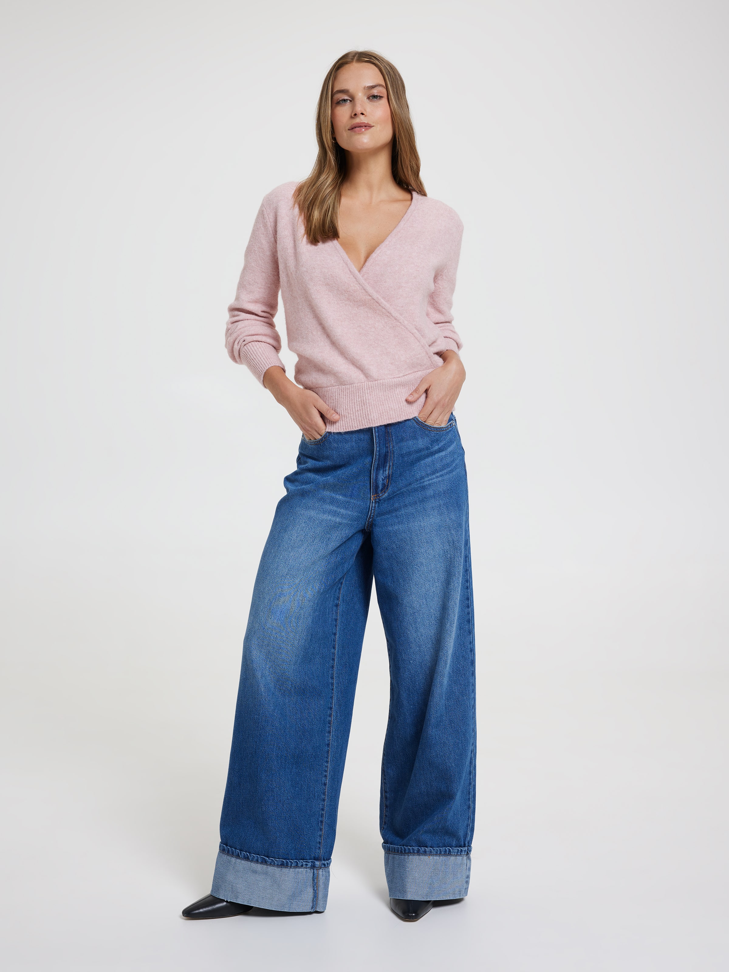 Serera Wrap Fashion Pullover