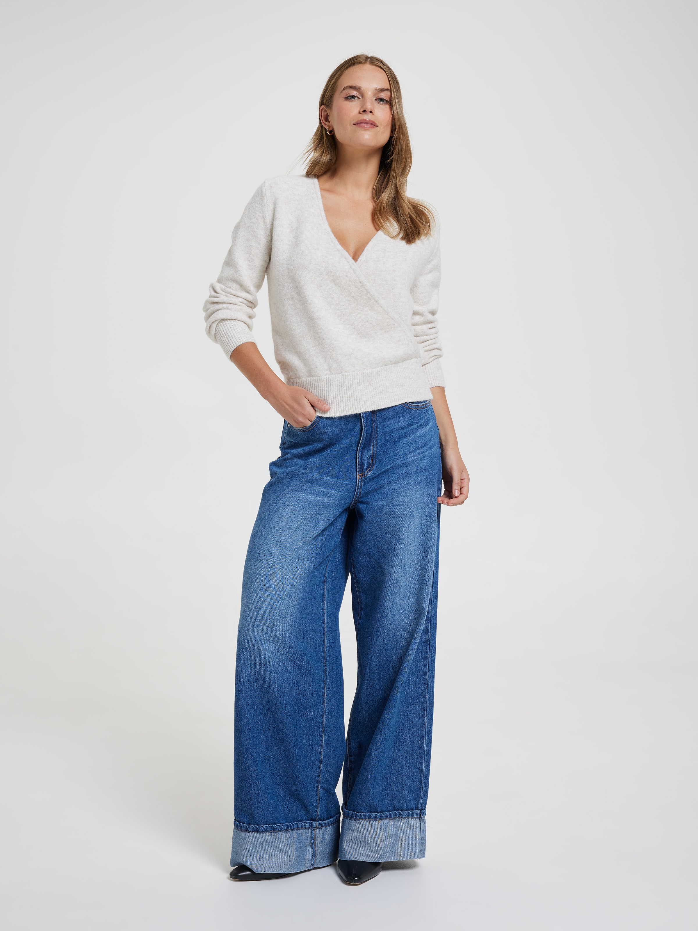 Serera Wrap Fashion Pullover