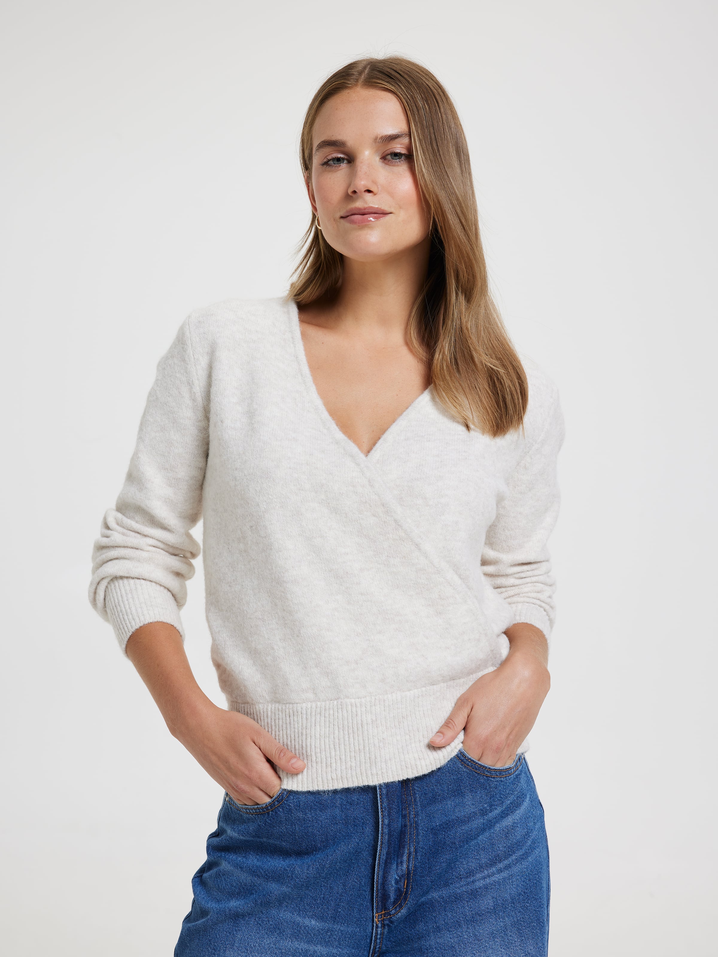 Serera Wrap Fashion Pullover