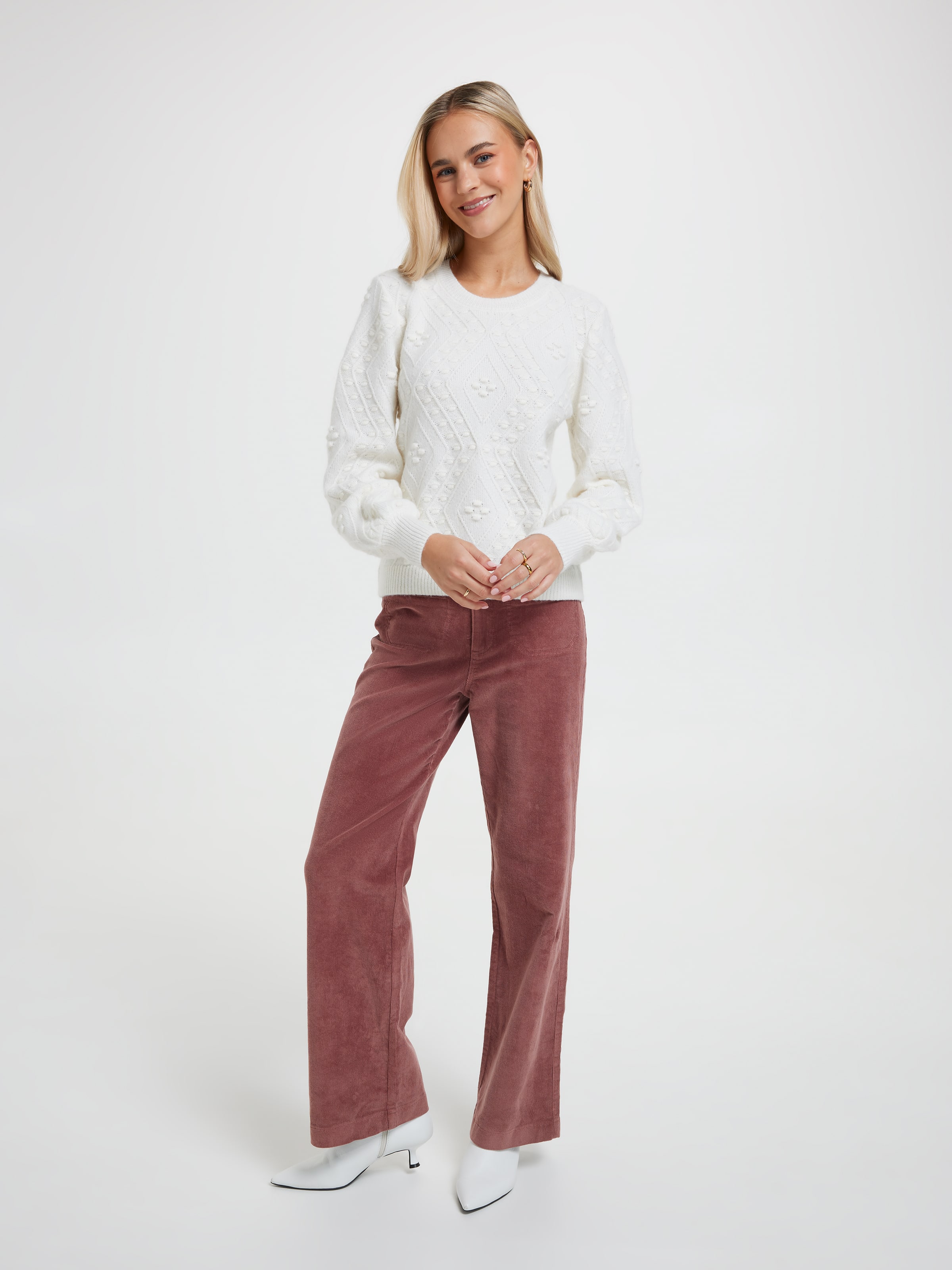Tia Diamond Detail Pullover