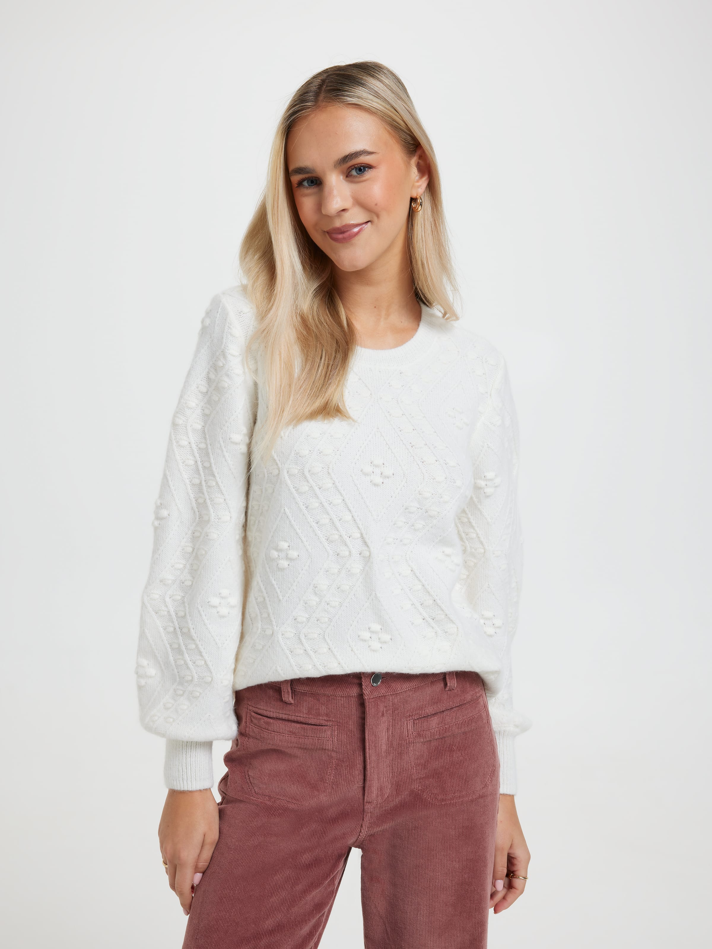 Tia Diamond Detail Pullover
