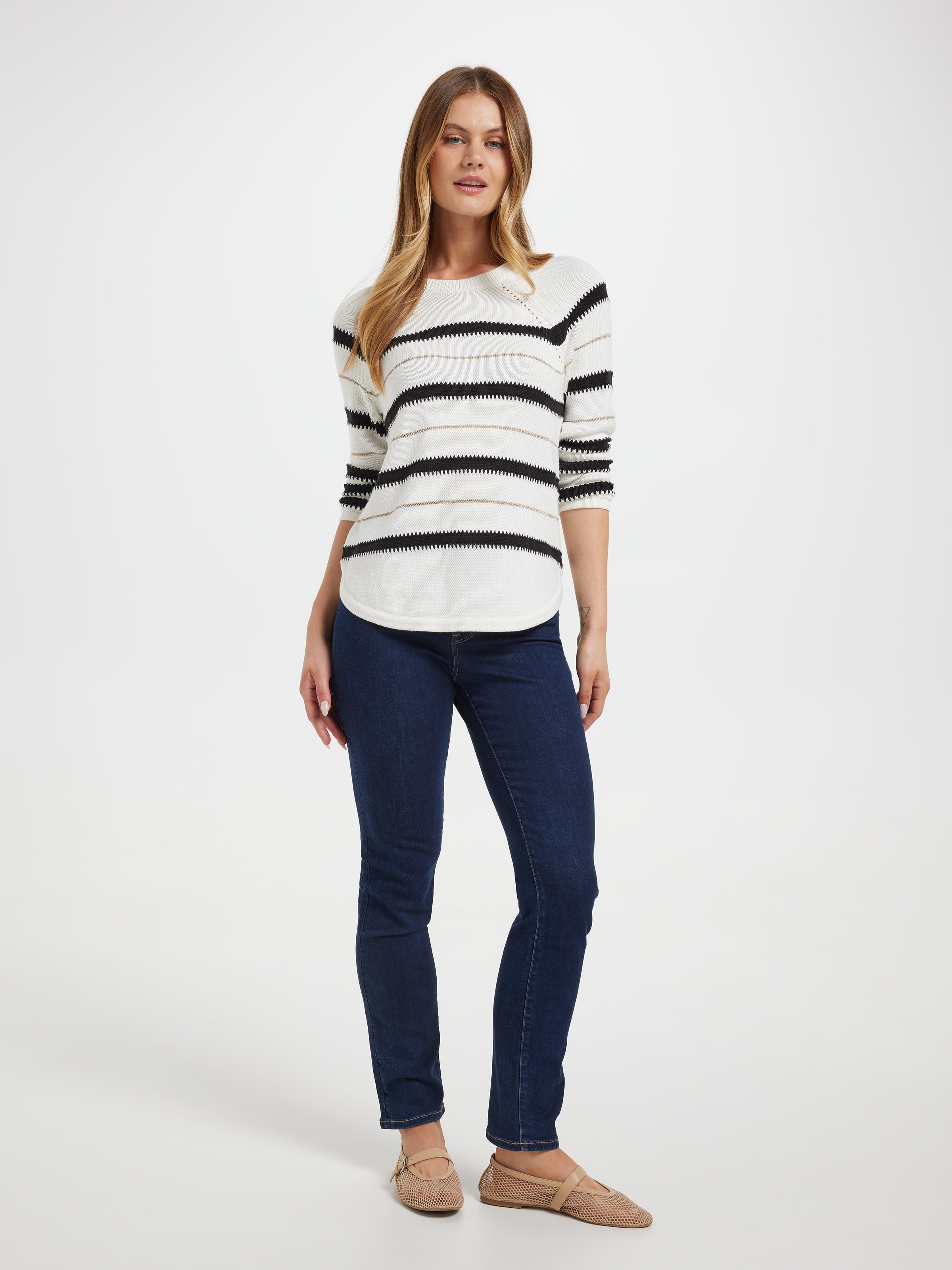 Millie Scoop Raglan Pullover