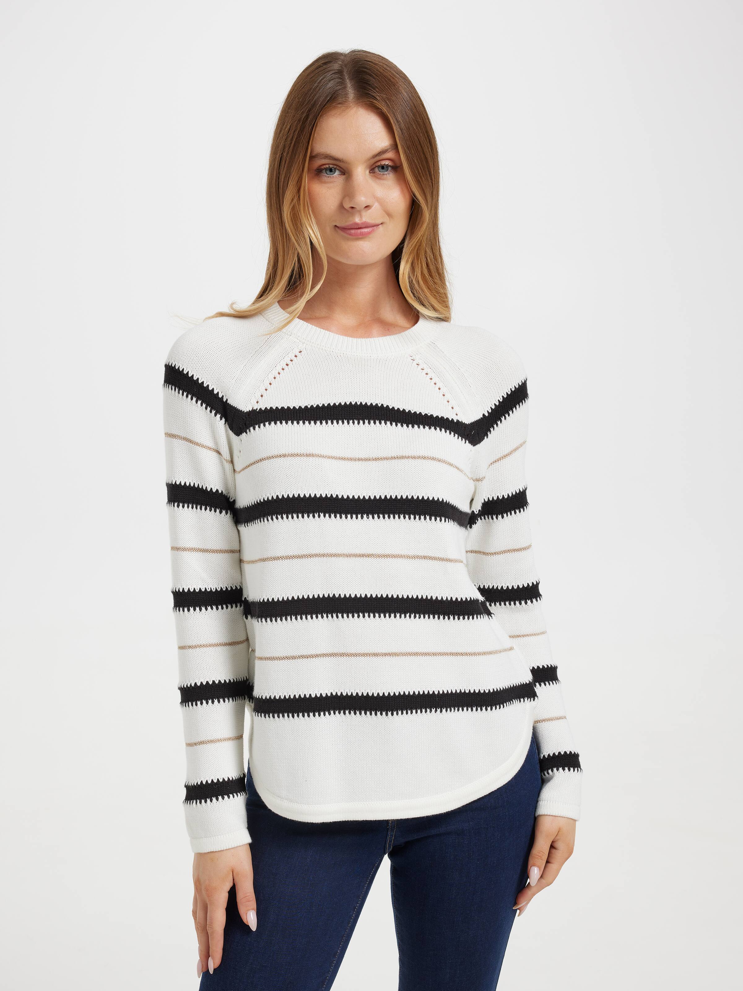 Millie Scoop Raglan Pullover