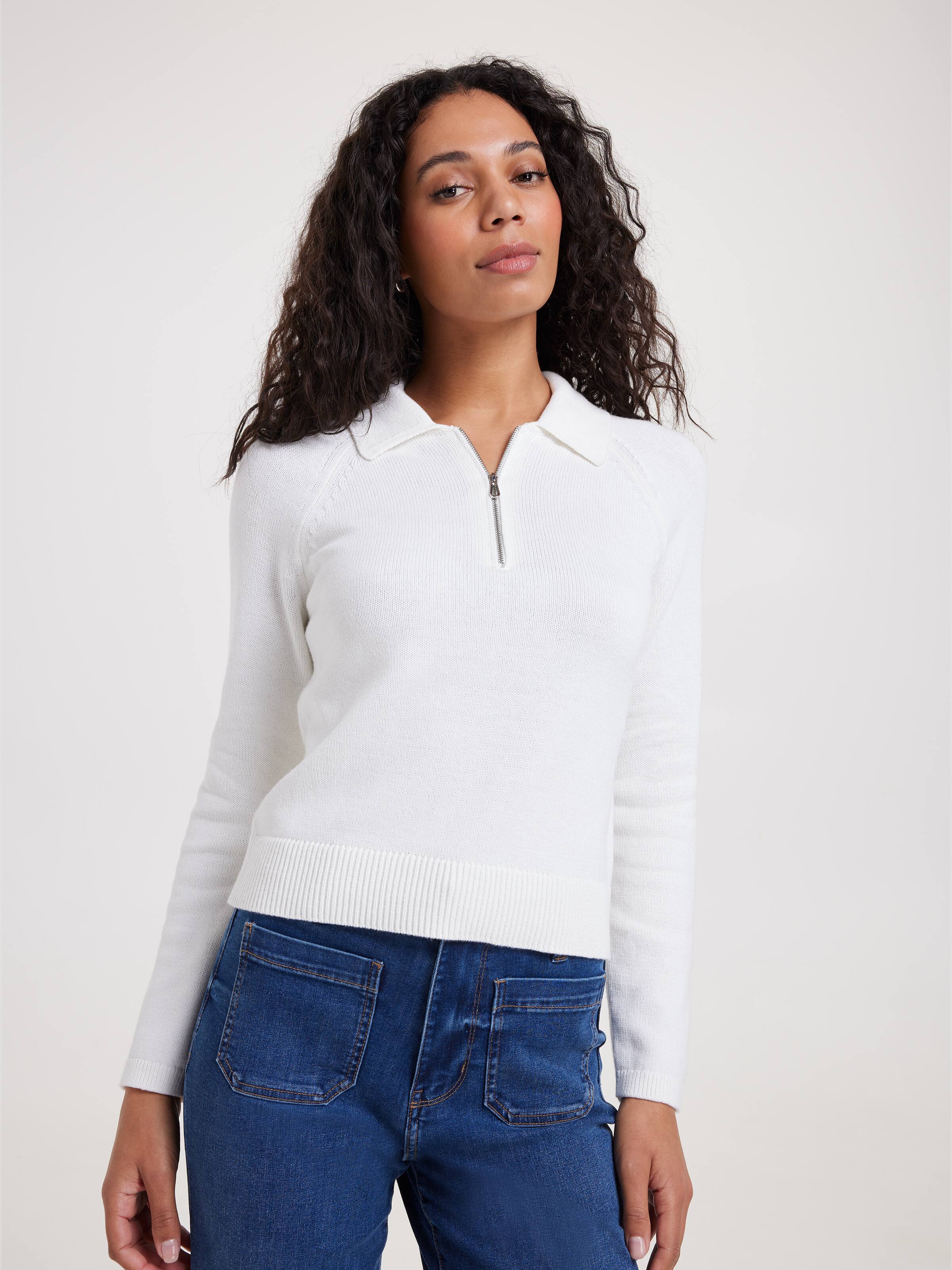 Bronte Zip Neck Pullover