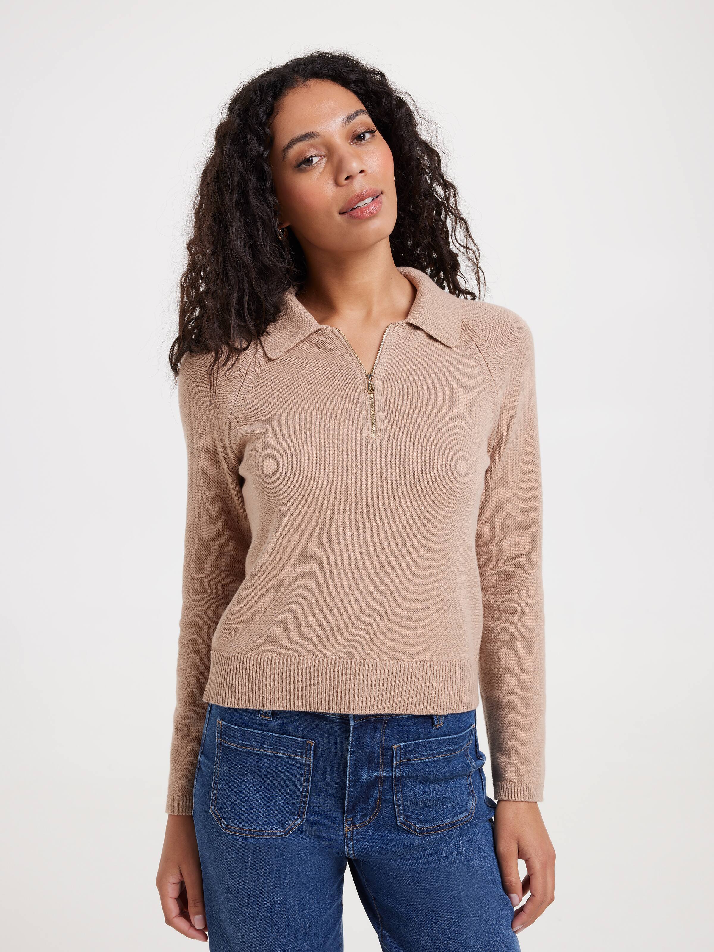 Bronte Zip Neck Pullover