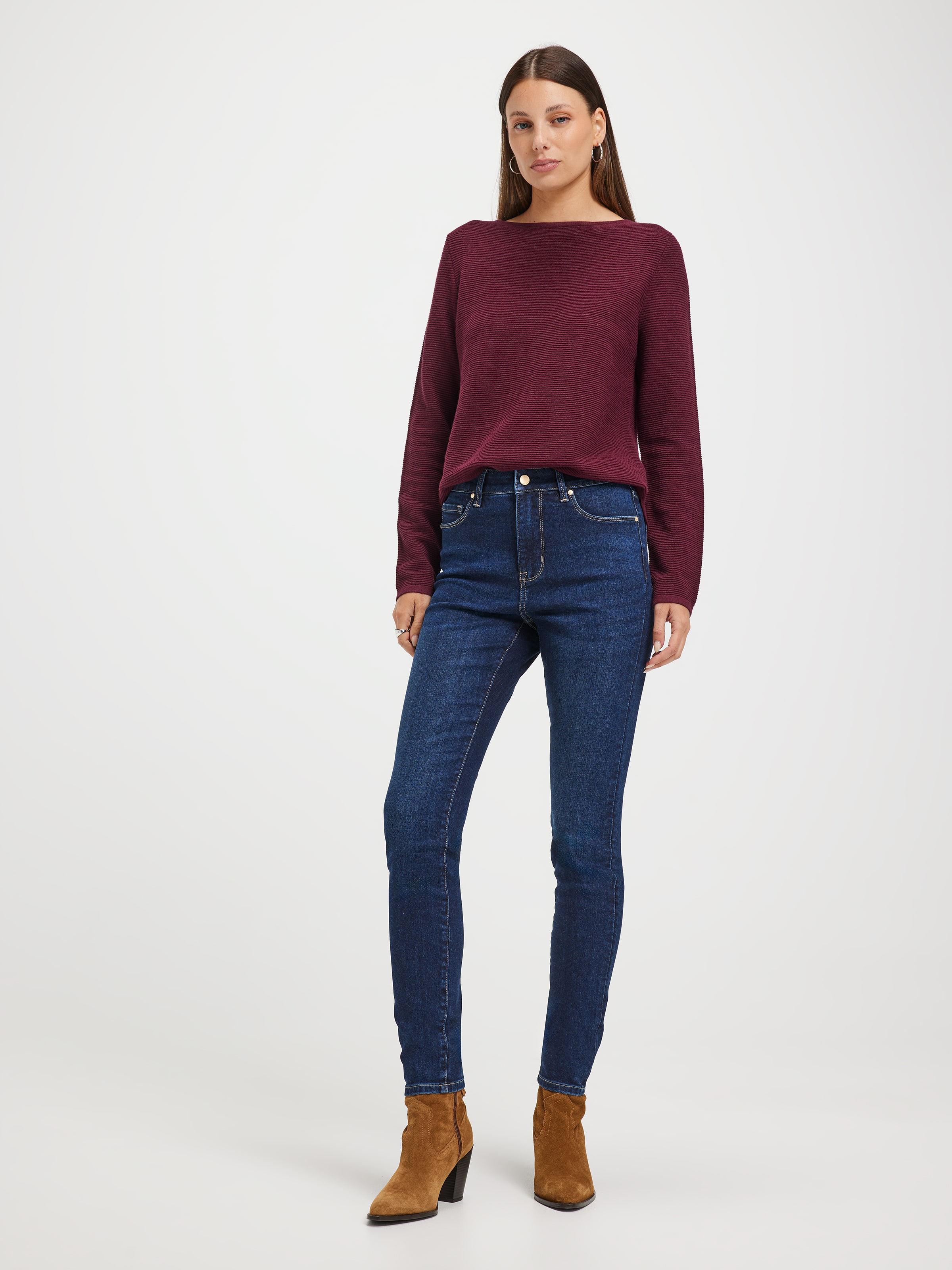 Millie Ottoman Scoop Pullover