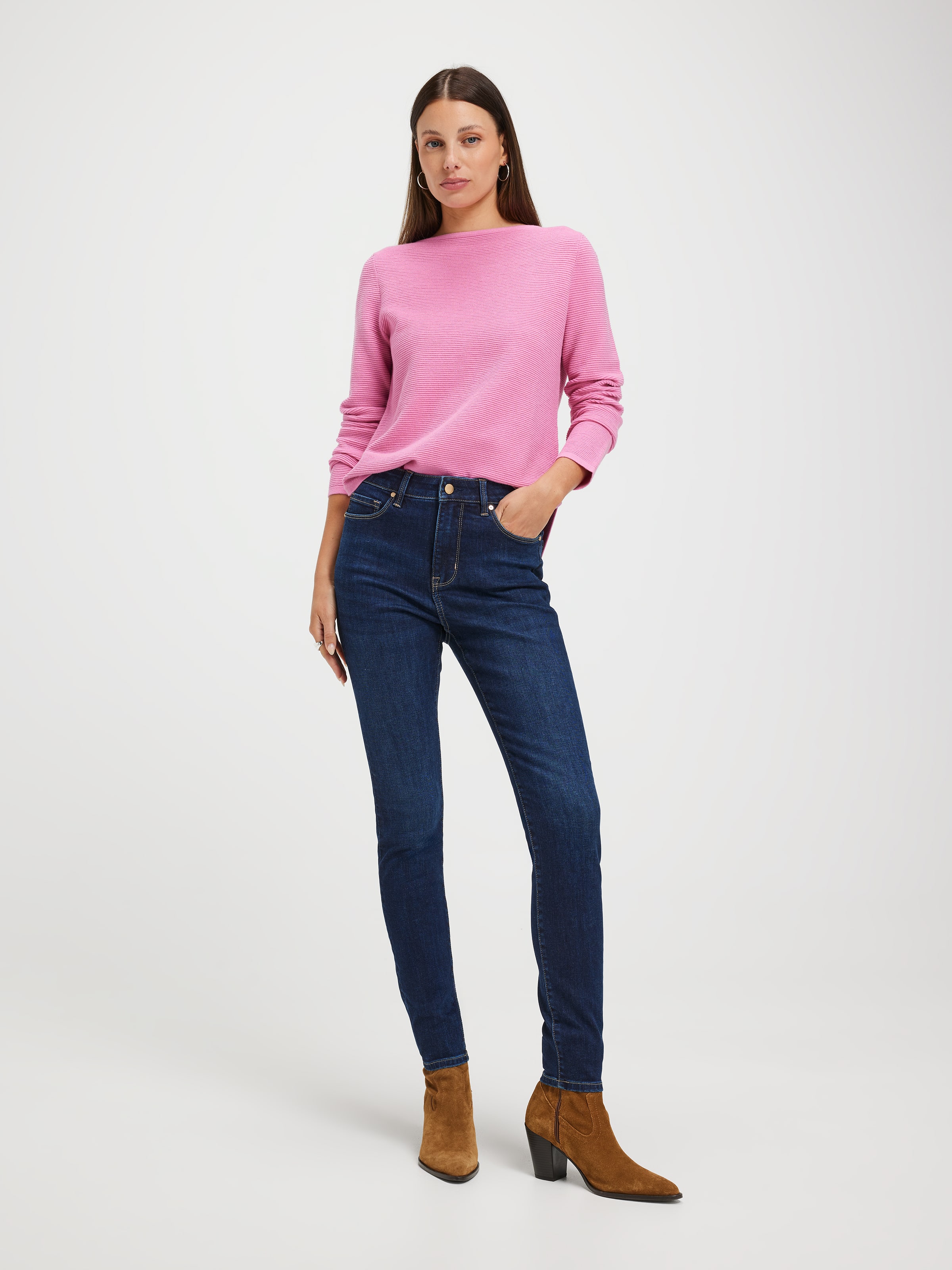 Millie Ottoman Scoop Pullover