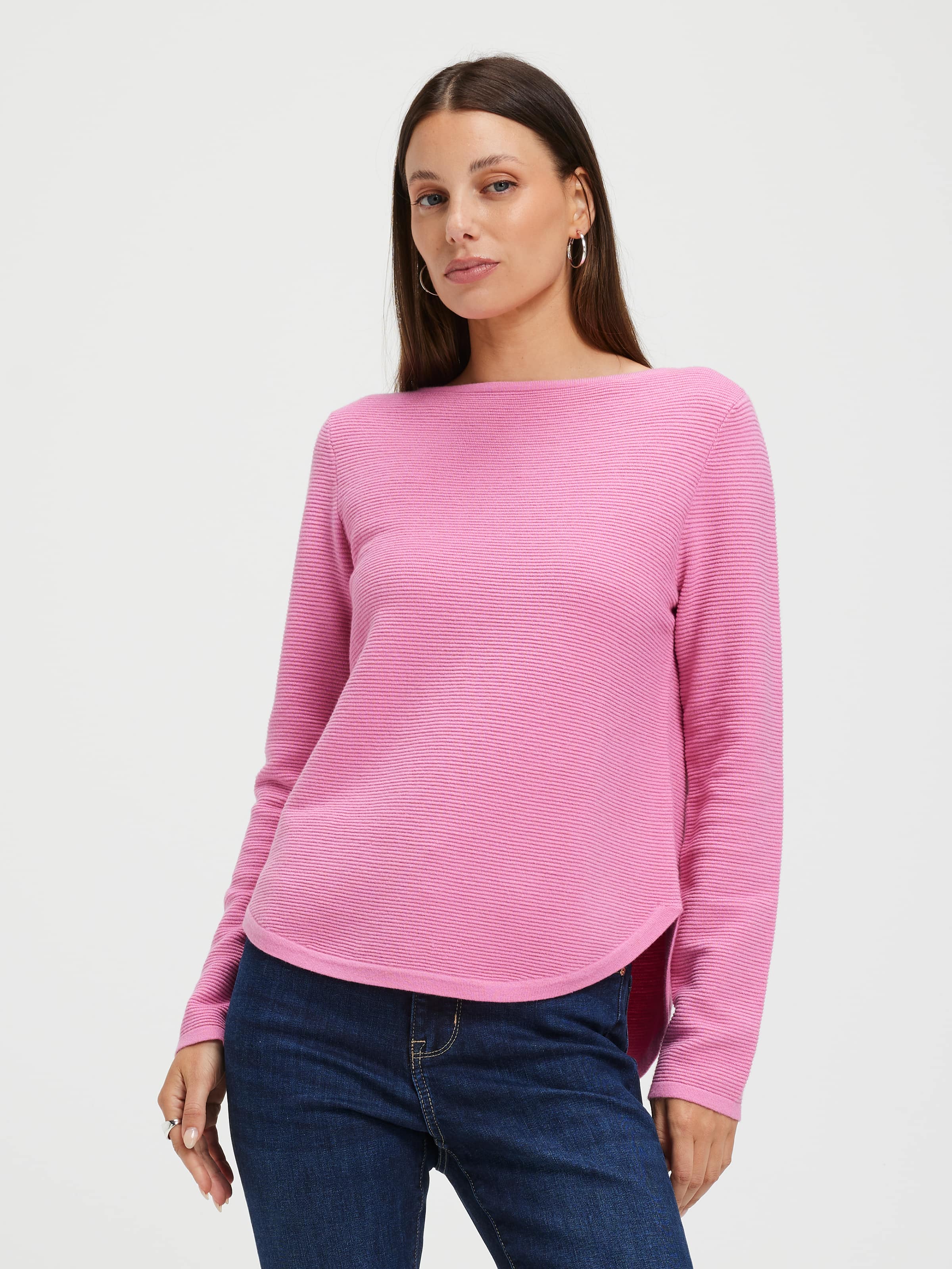 Millie Ottoman Scoop Pullover