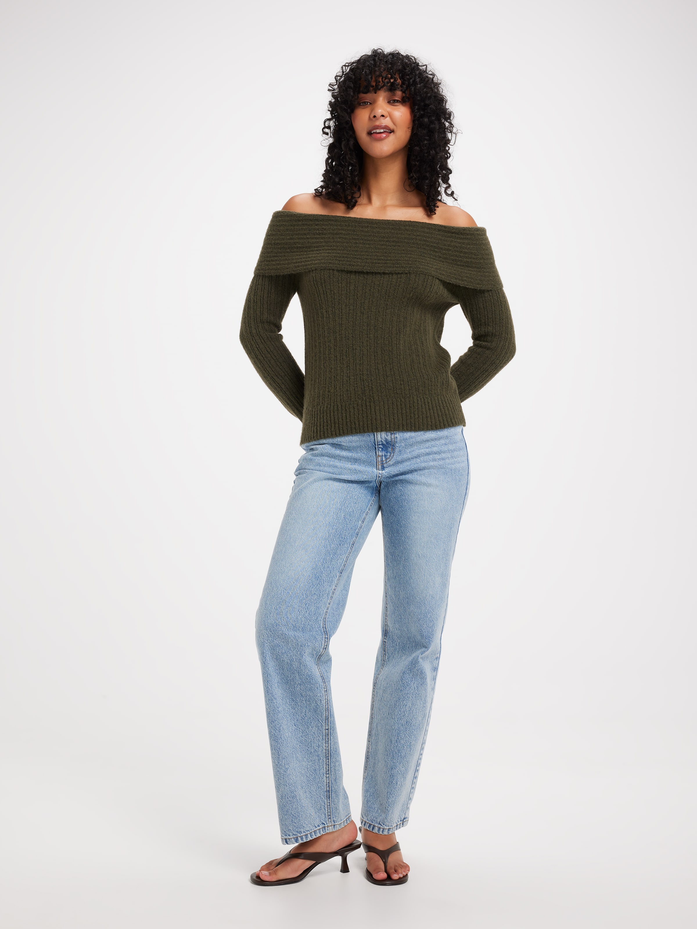 Bree Off Shoulder Pullover