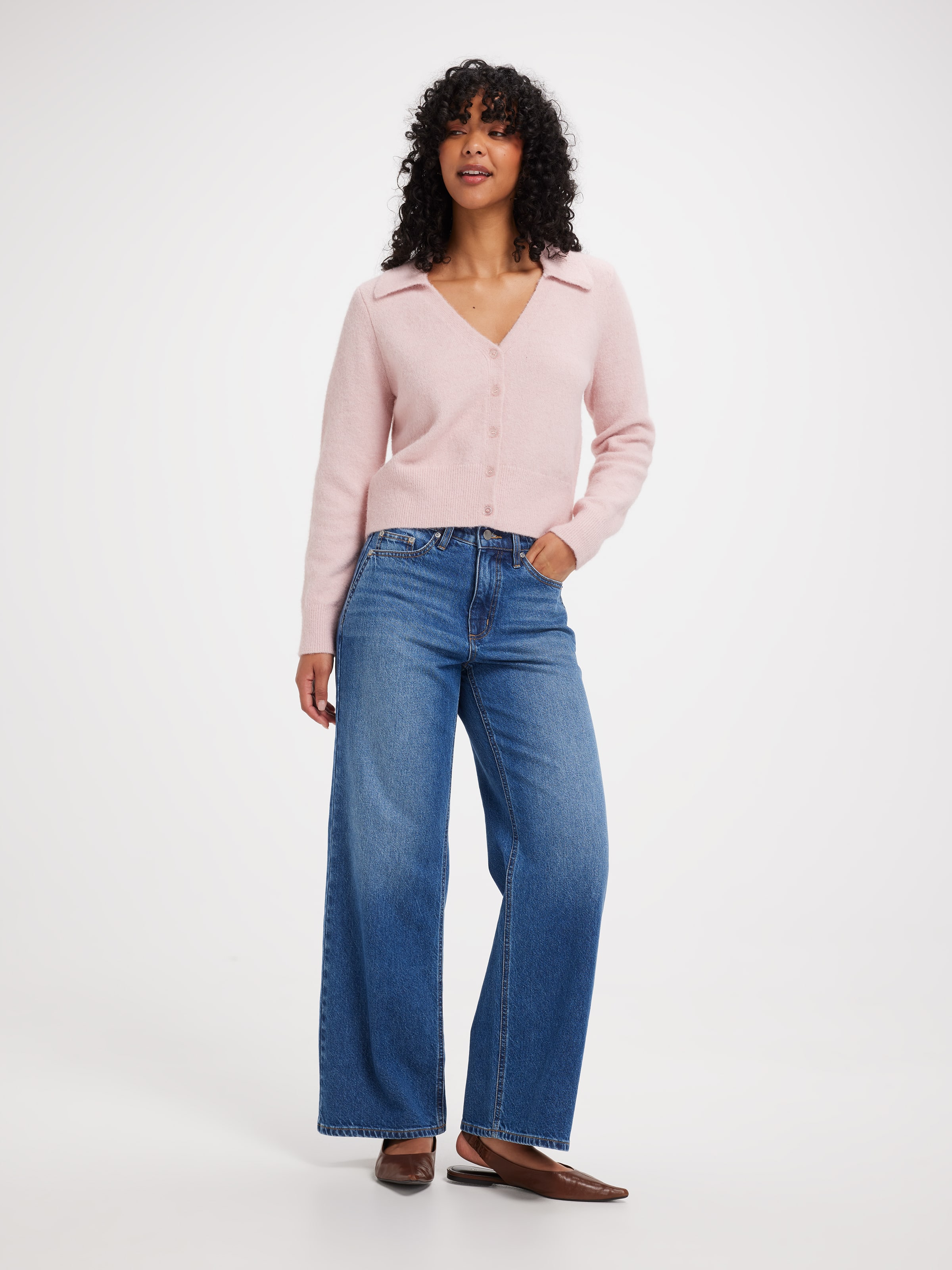 Charlotte Collared Cardi