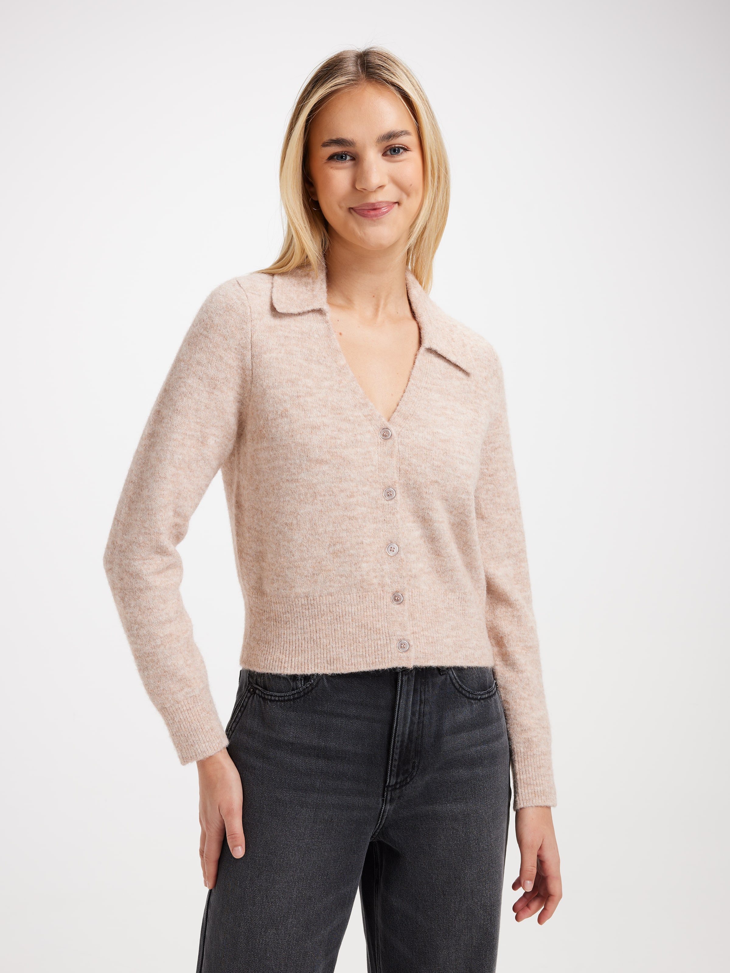 Charlotte Collared Cardi