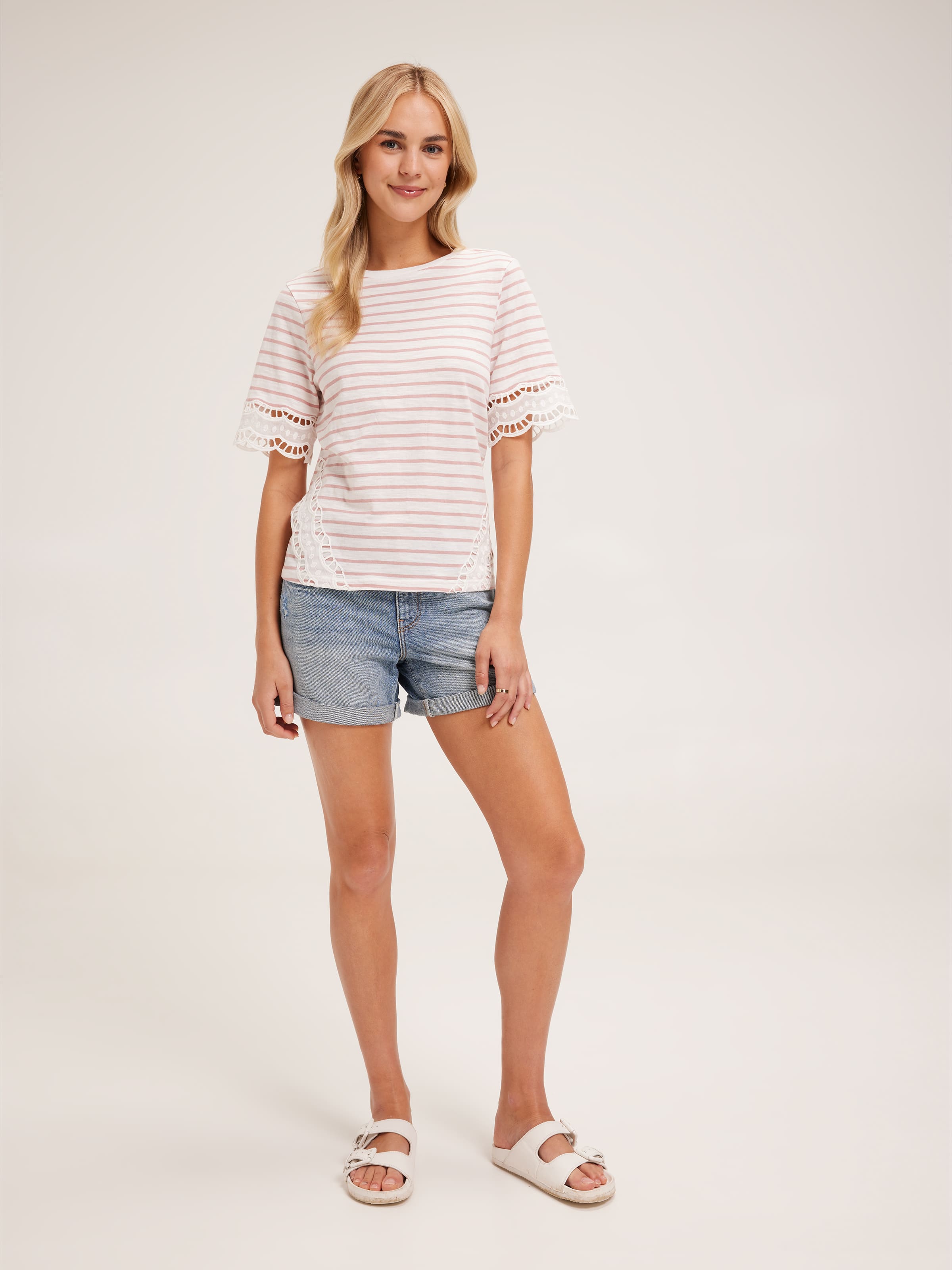 Freya Lace Tee